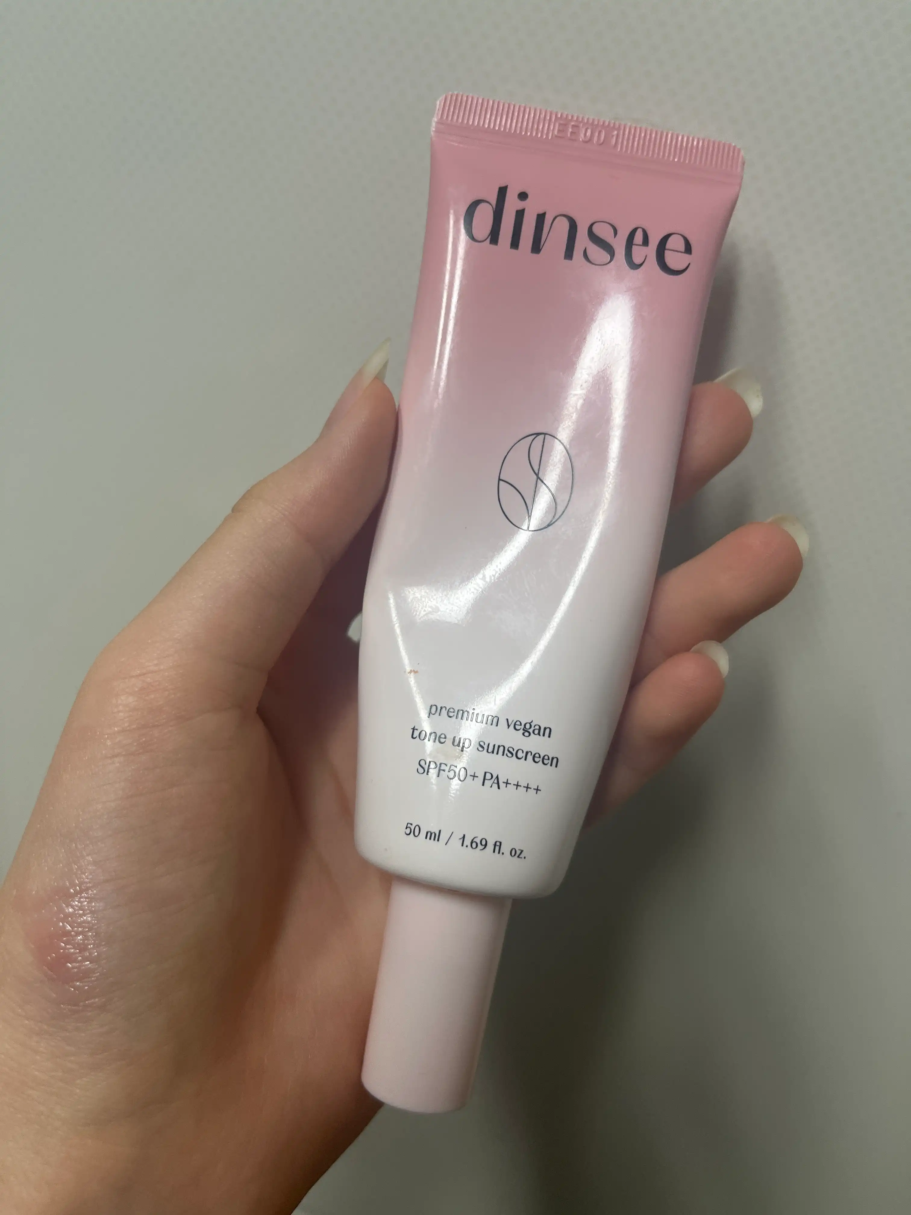 언니의파우치 리뷰 이미지 - [프리미엄 비건 톤업 선크림]