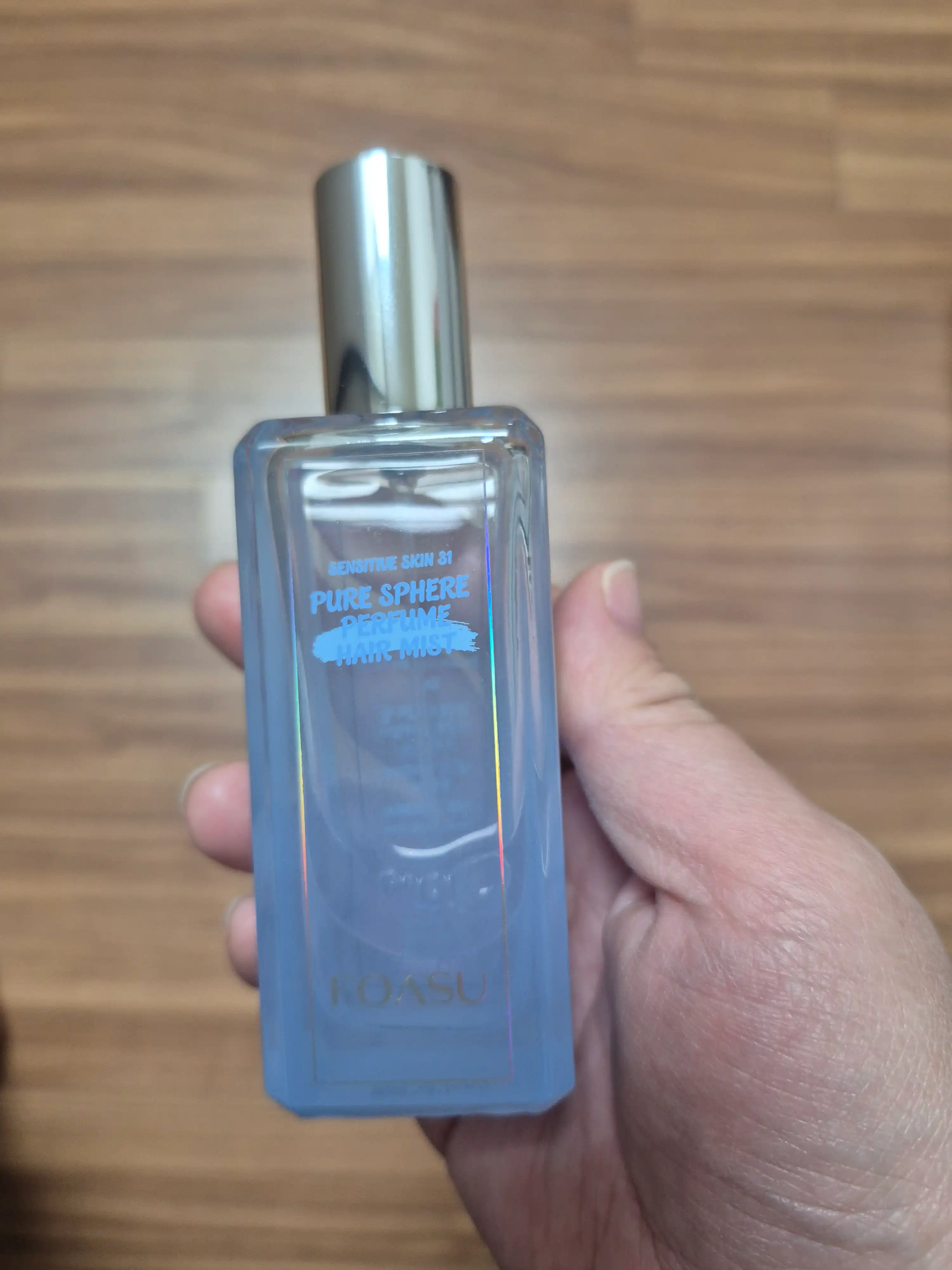 언니의파우치 리뷰 이미지 - [센시티브 스킨 31 퓨어 스피어 퍼퓸 헤어 미스트]