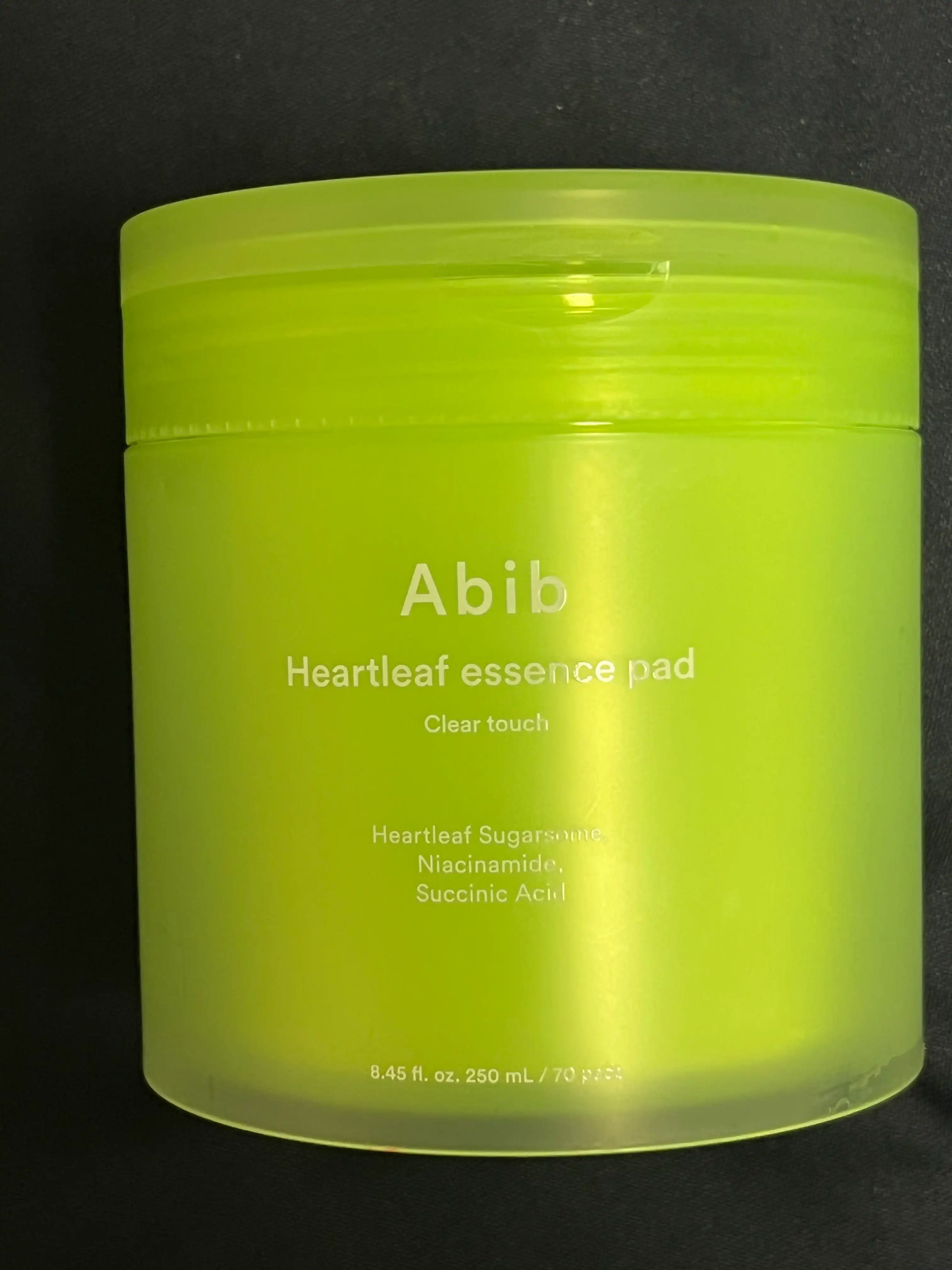 언니의파우치 리뷰 이미지 - [어성초 흔적 에센스 패드 클리어터치]