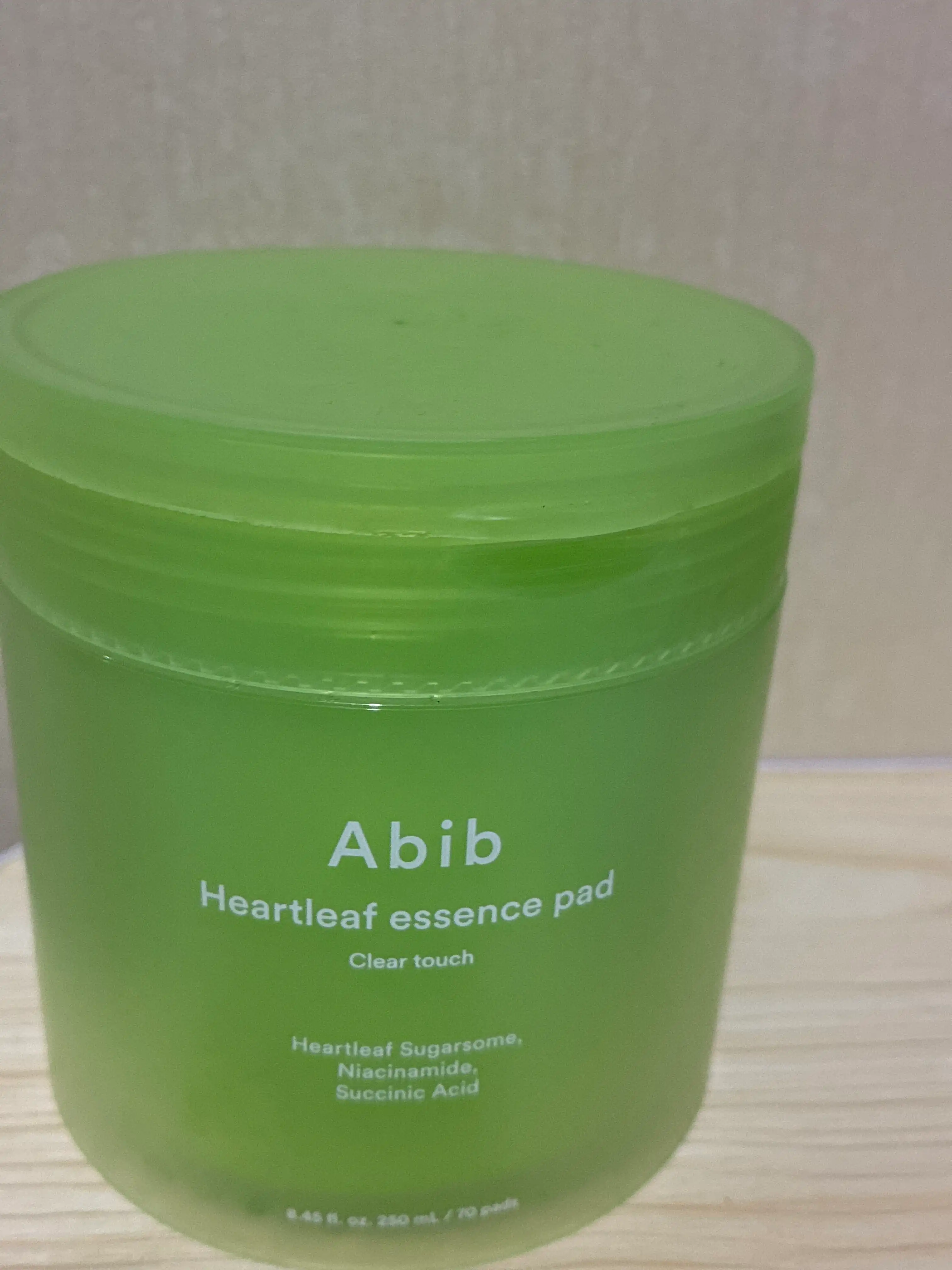 언니의파우치 리뷰 이미지 - [어성초 흔적 에센스 패드 클리어터치]