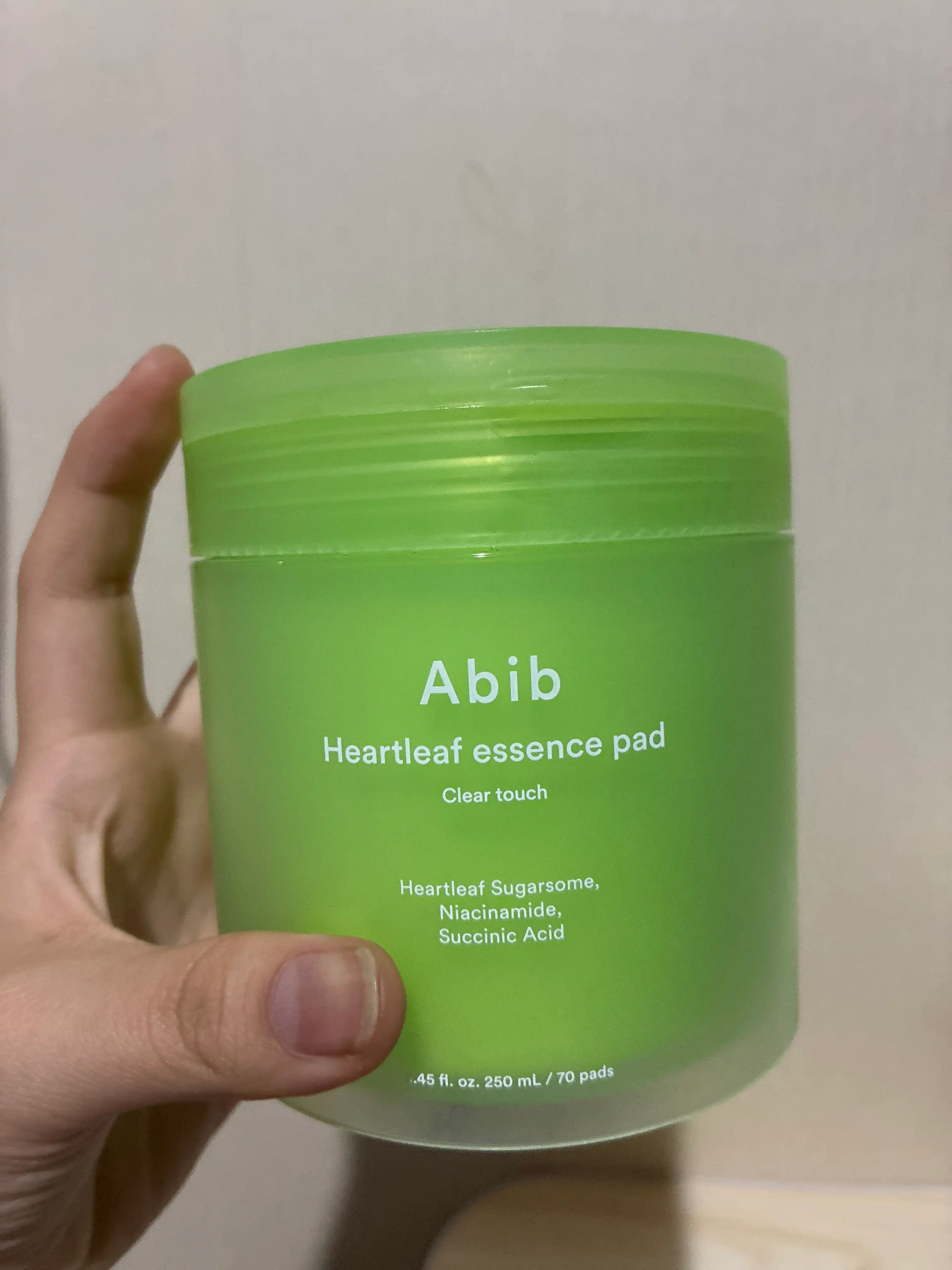 언니의파우치 리뷰 이미지 2 - [어성초 흔적 에센스 패드 클리어터치]