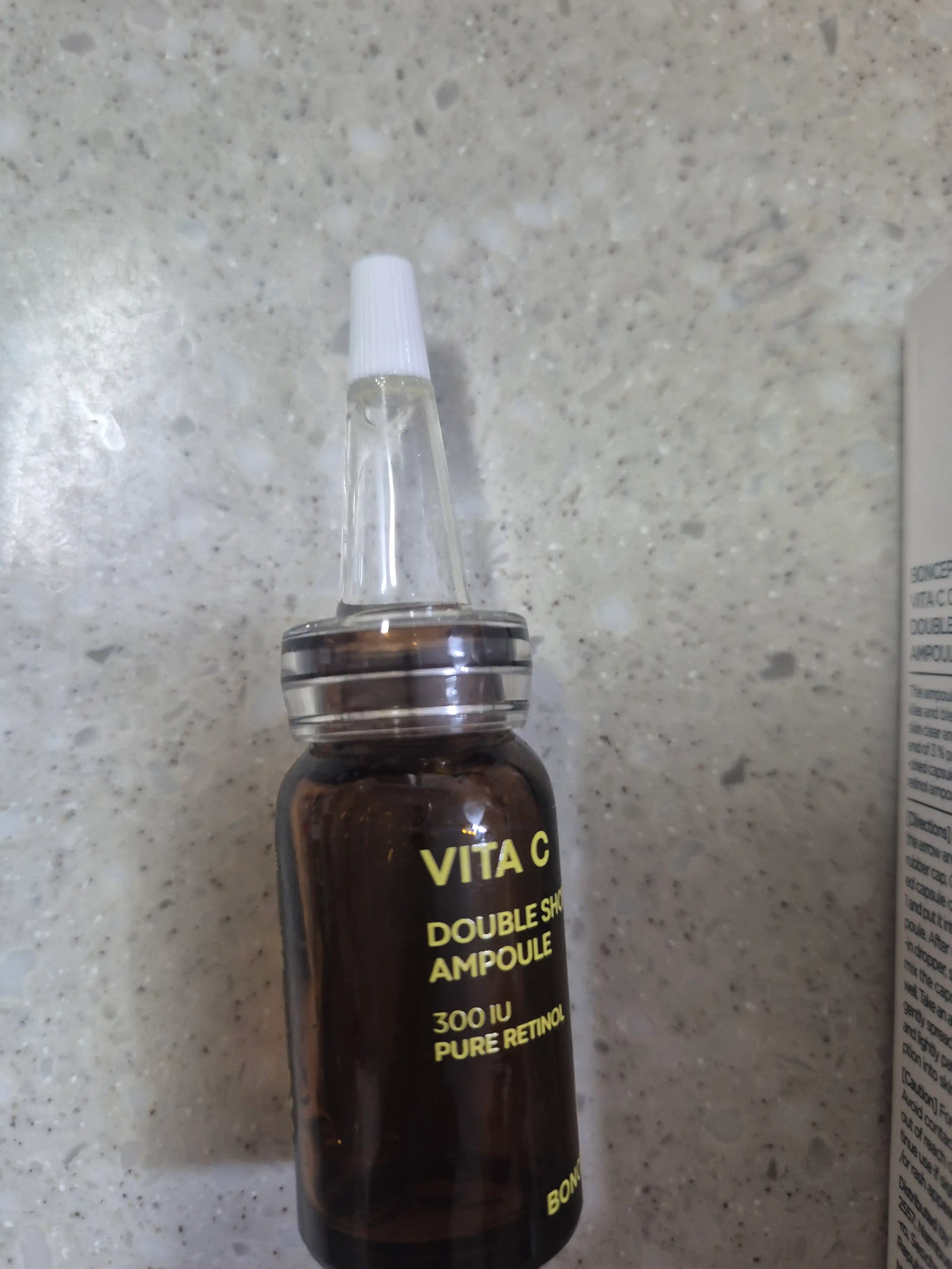 언니의파우치 리뷰 이미지 2 - [비타씨 동결 건조 더블샷 앰플 키트]