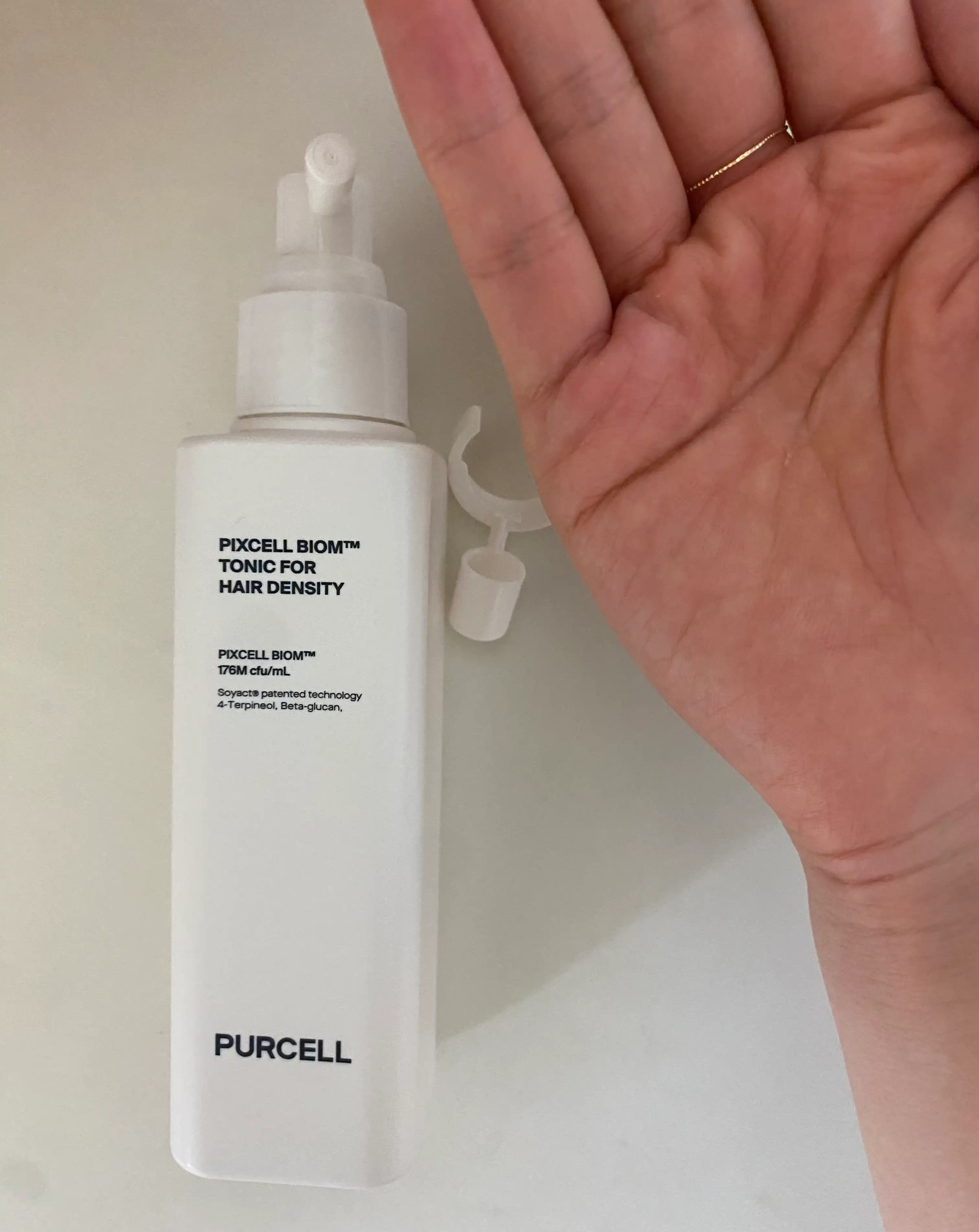 언니의파우치 리뷰 이미지 3 - [픽셀바이옴 토닉 포 헤어 덴시티]