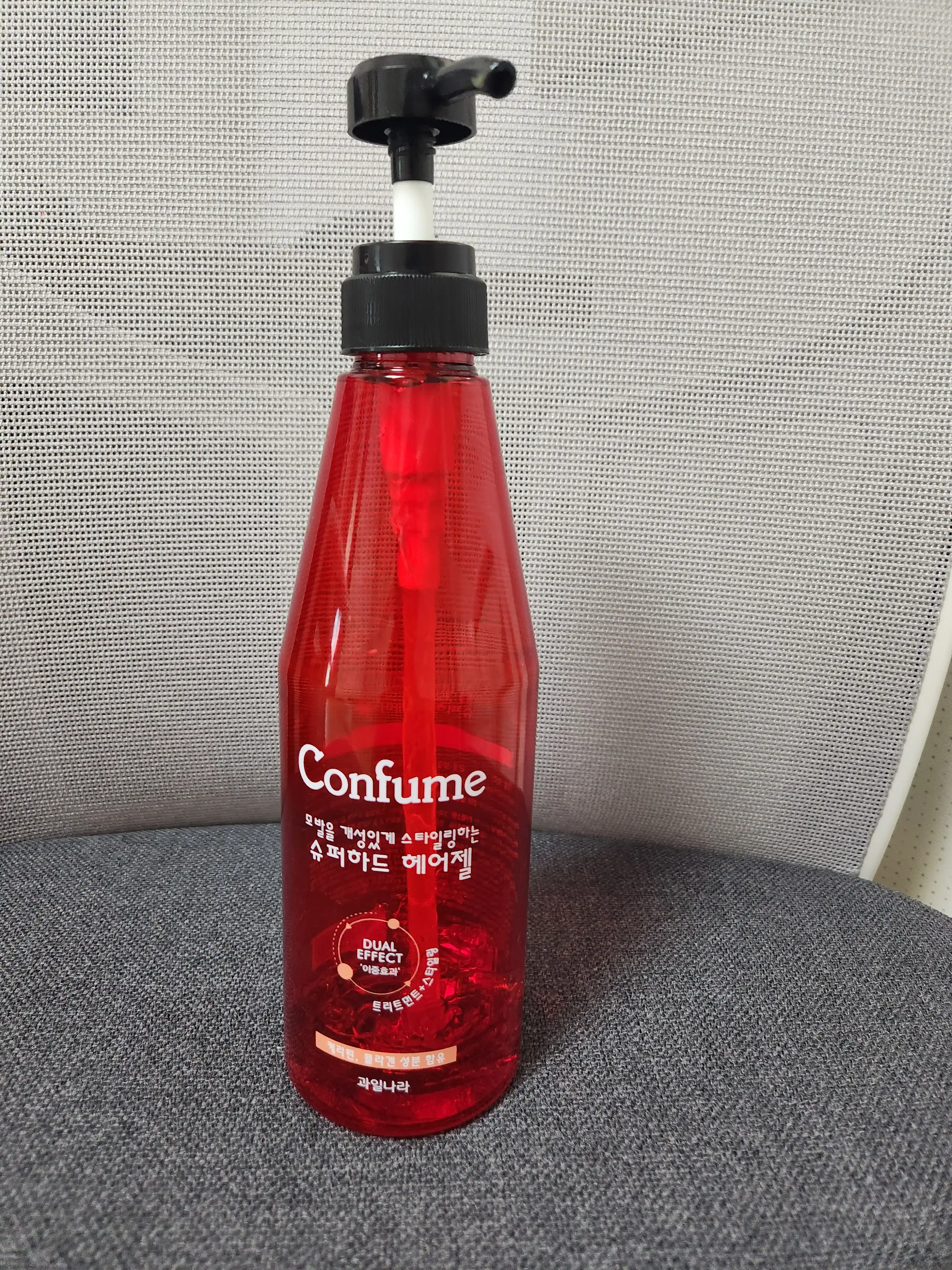 언니의파우치 리뷰 이미지 - [컨퓸 CP 슈퍼하드 헤어젤]