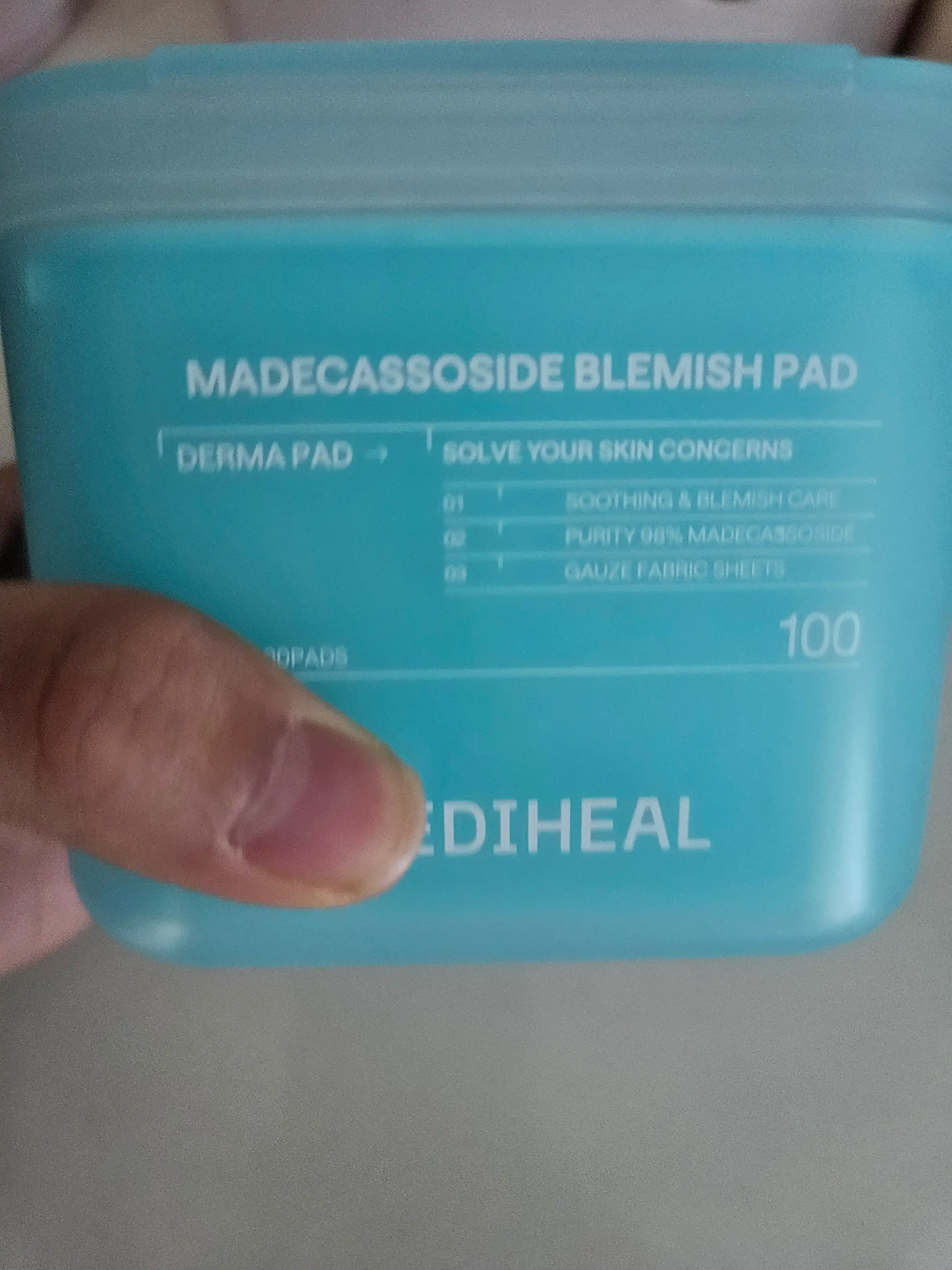 언니의파우치 리뷰 이미지 - [마데카소사이드 흔적 패드]