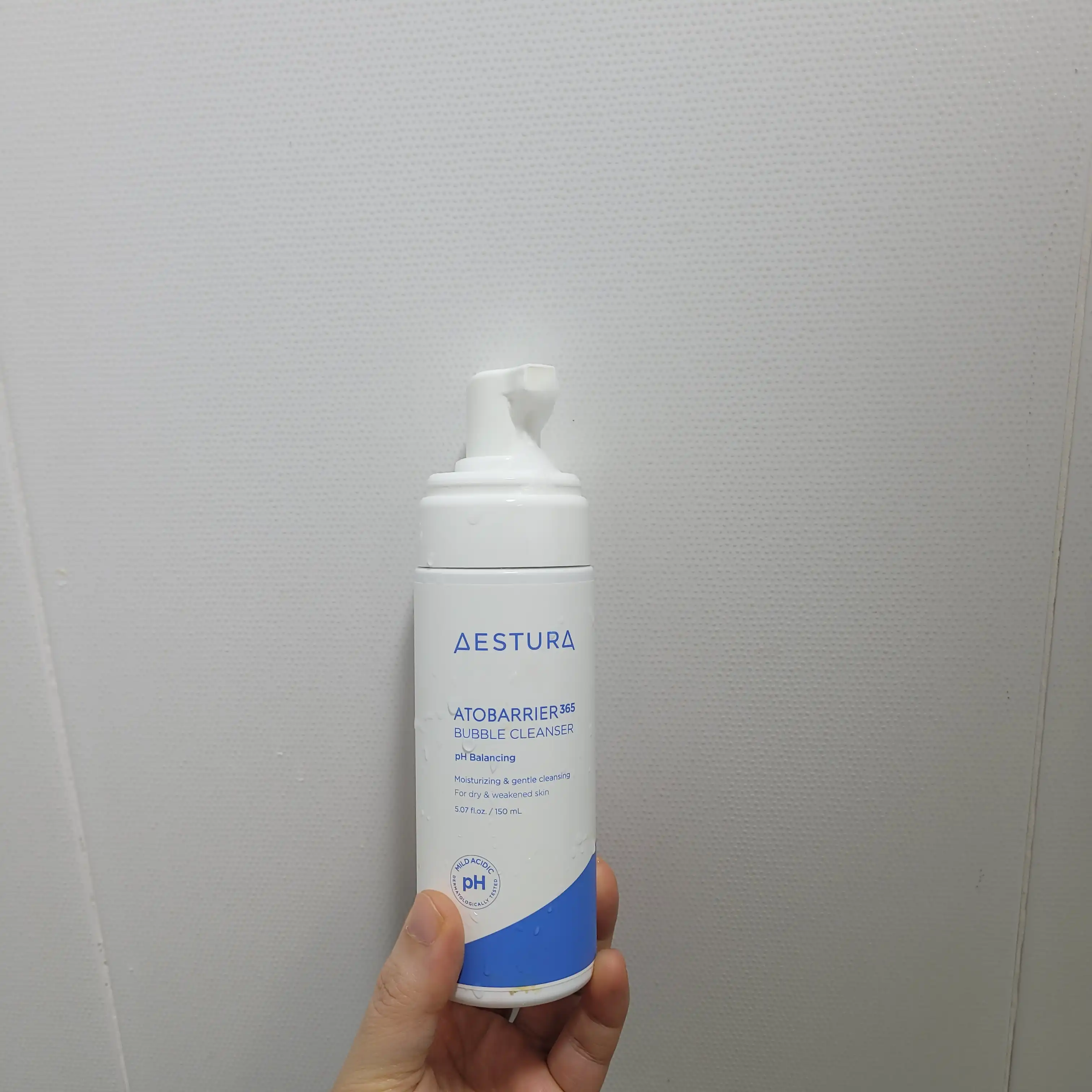 언니의파우치 리뷰 이미지 - [아토베리어365 버블 클렌저]