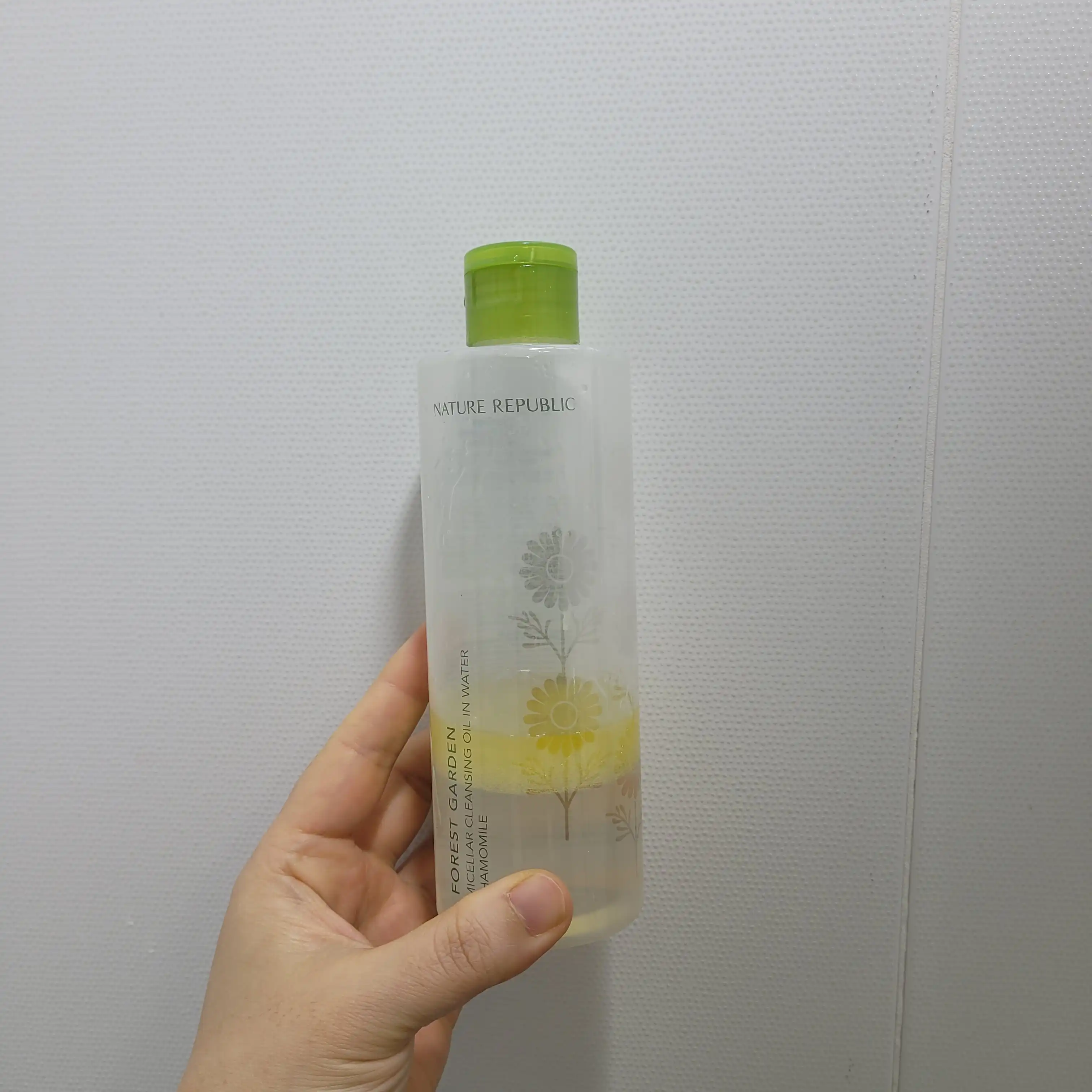 언니의파우치 리뷰 이미지 - [포레스트 가든 미셀라 클렌징 오일 인 워터 [카모마일]]