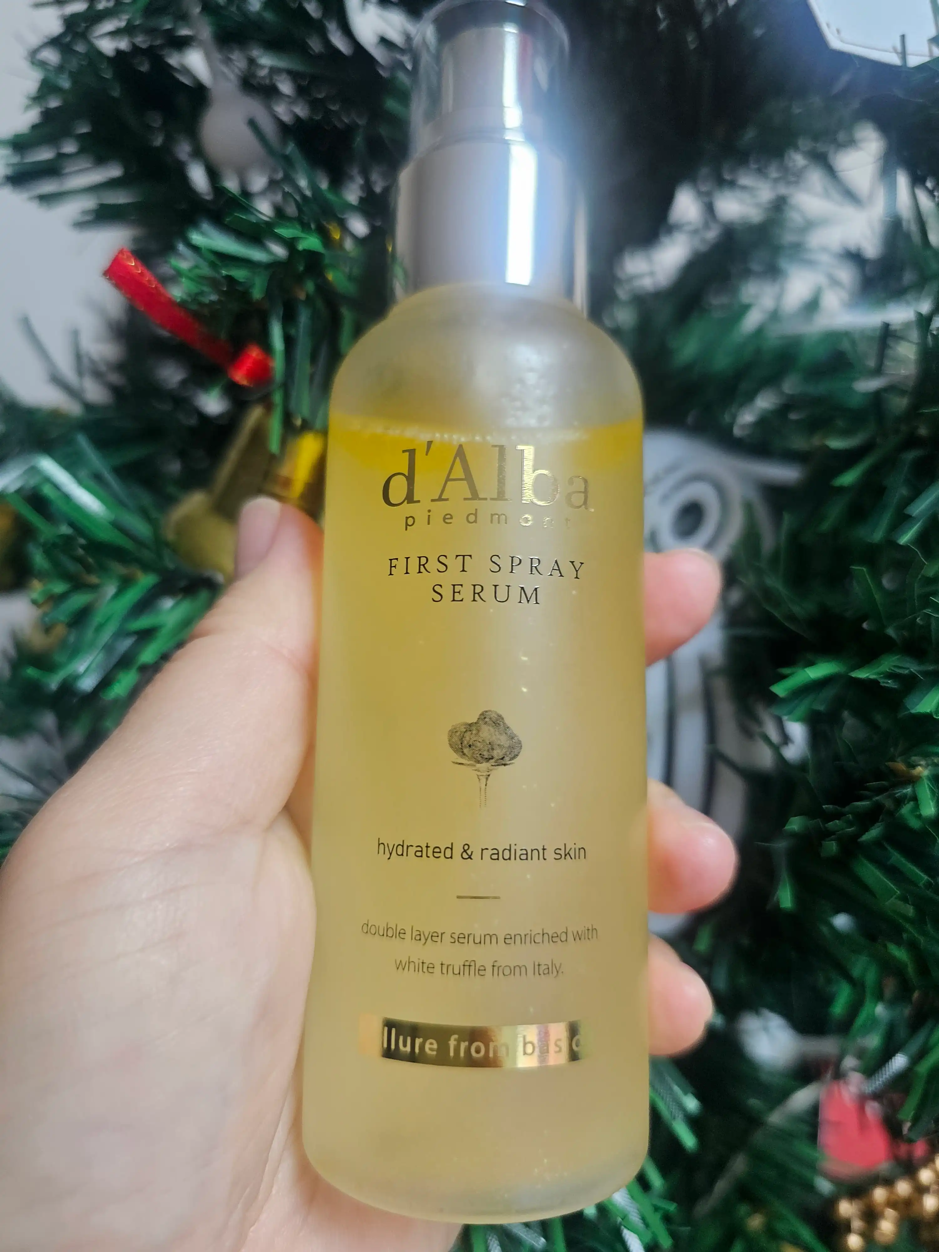 언니의파우치 리뷰 이미지 - [화이트 트러플 퍼스트 스프레이 세럼]