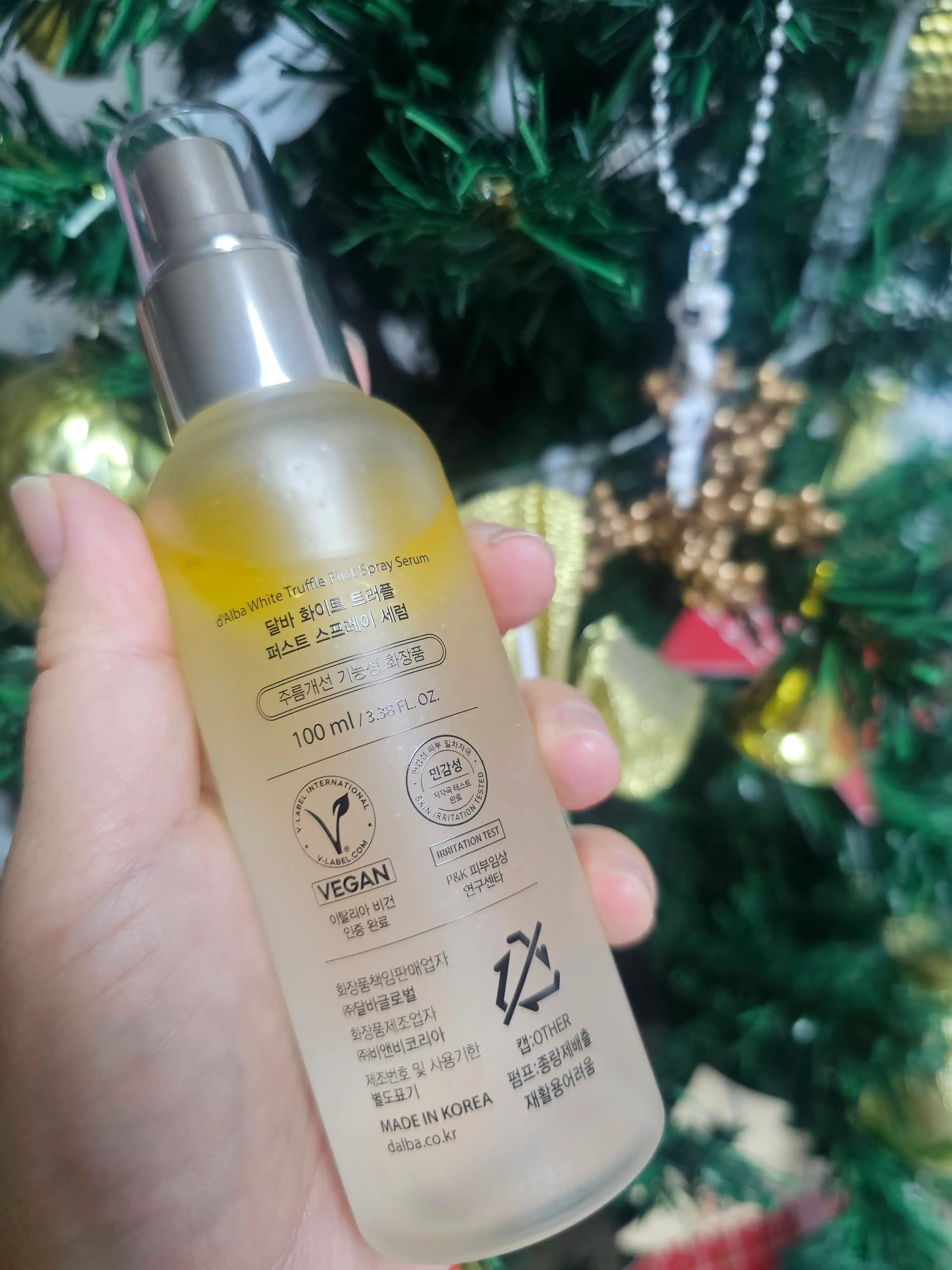 언니의파우치 리뷰 이미지 2 - [화이트 트러플 퍼스트 스프레이 세럼]