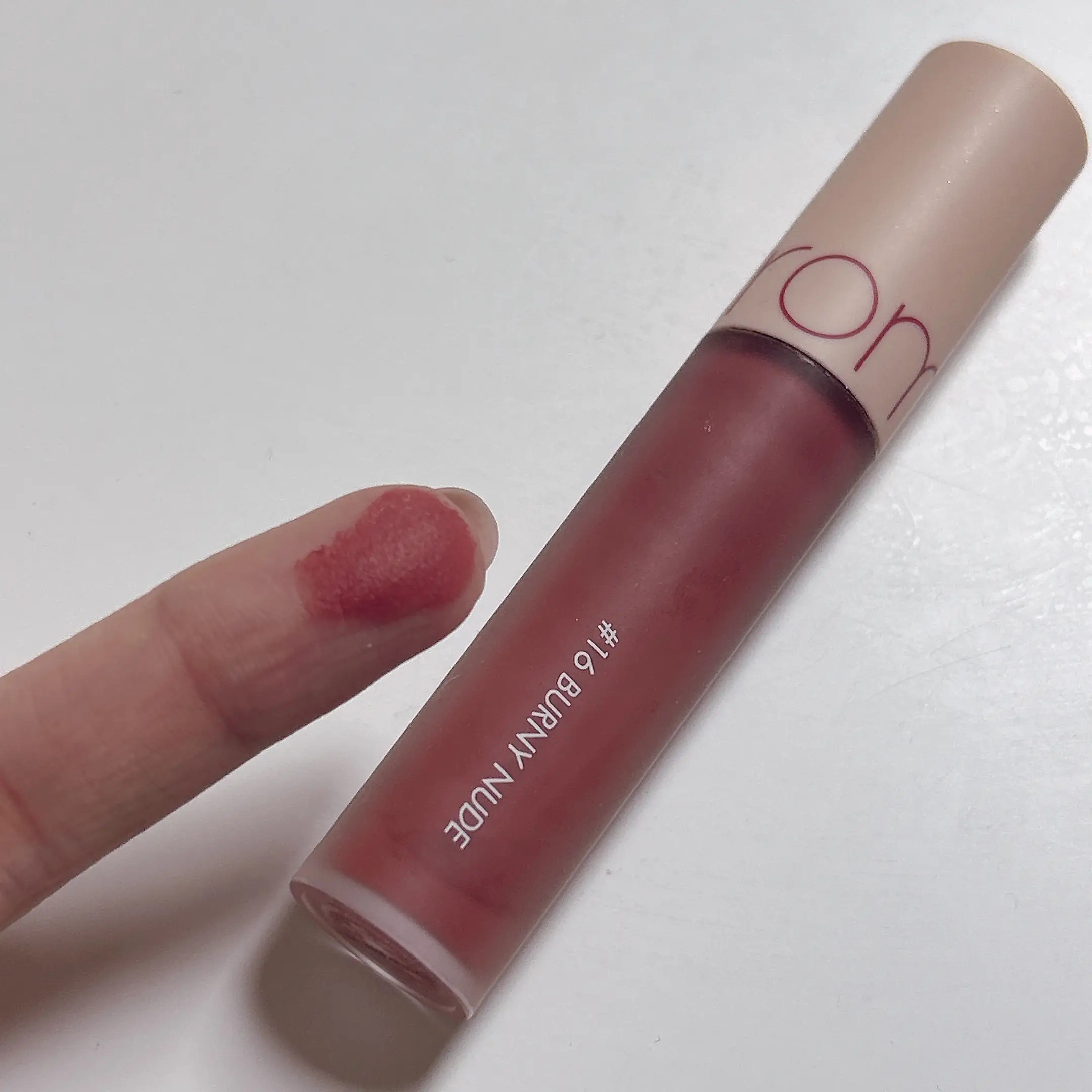 선택된 언니의파우치 리뷰 이미지 - [(누드 시리즈) 제로 벨벳 틴트]