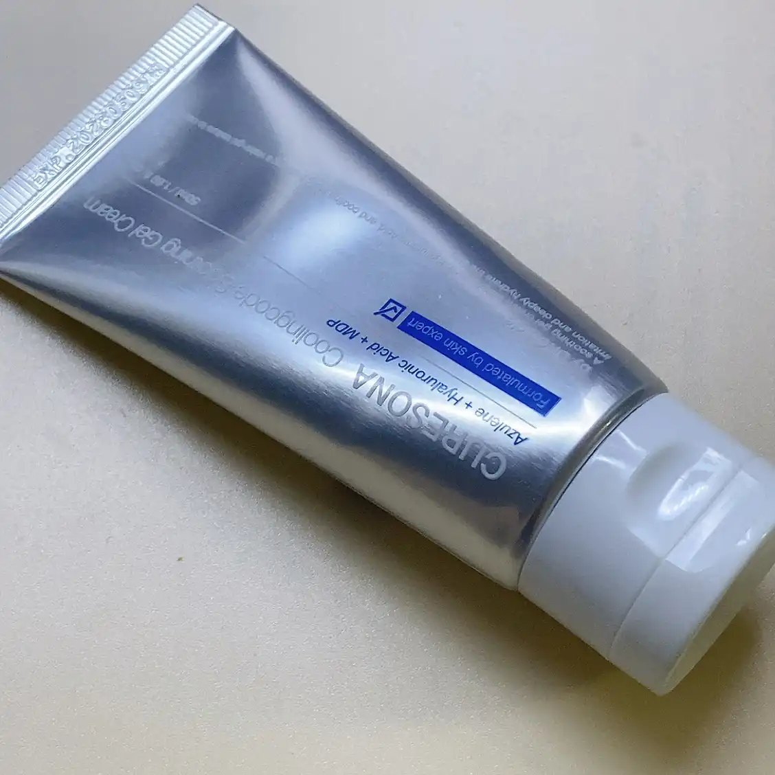 언니의파우치 리뷰 이미지 - [큐어소나 쿨링코드 수딩 젤 크림 ]