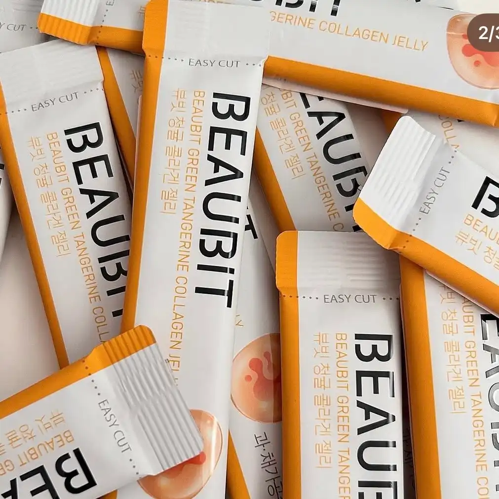 언니의파우치 리뷰 이미지 2 - [뷰빗 청귤 콜라겐 젤리]