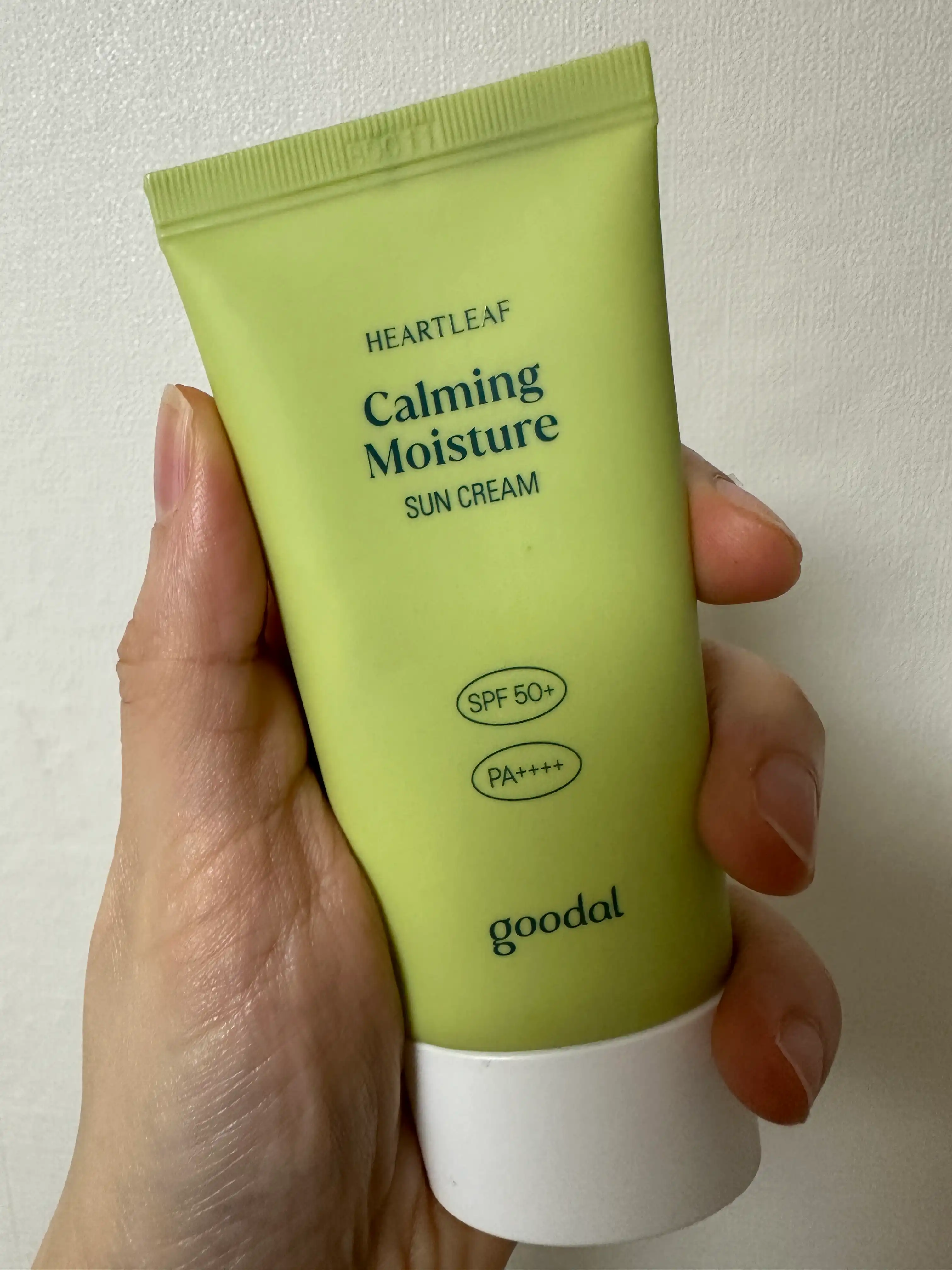 언니의파우치 리뷰 이미지 - [맑은 어성초 진정 수분 선크림]