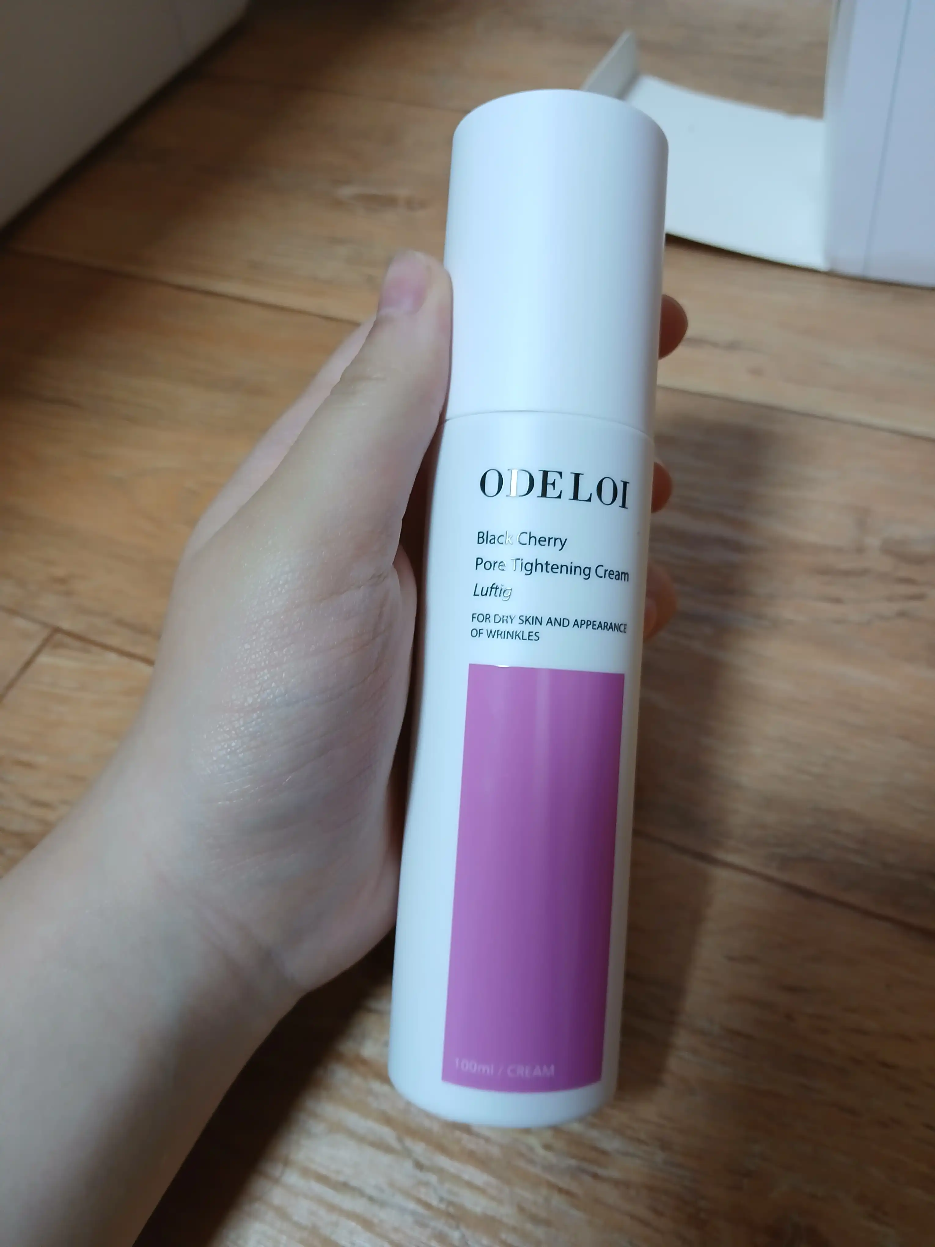 언니의파우치 리뷰 이미지 2 - [블랙체리 모공수축크림 로프디]