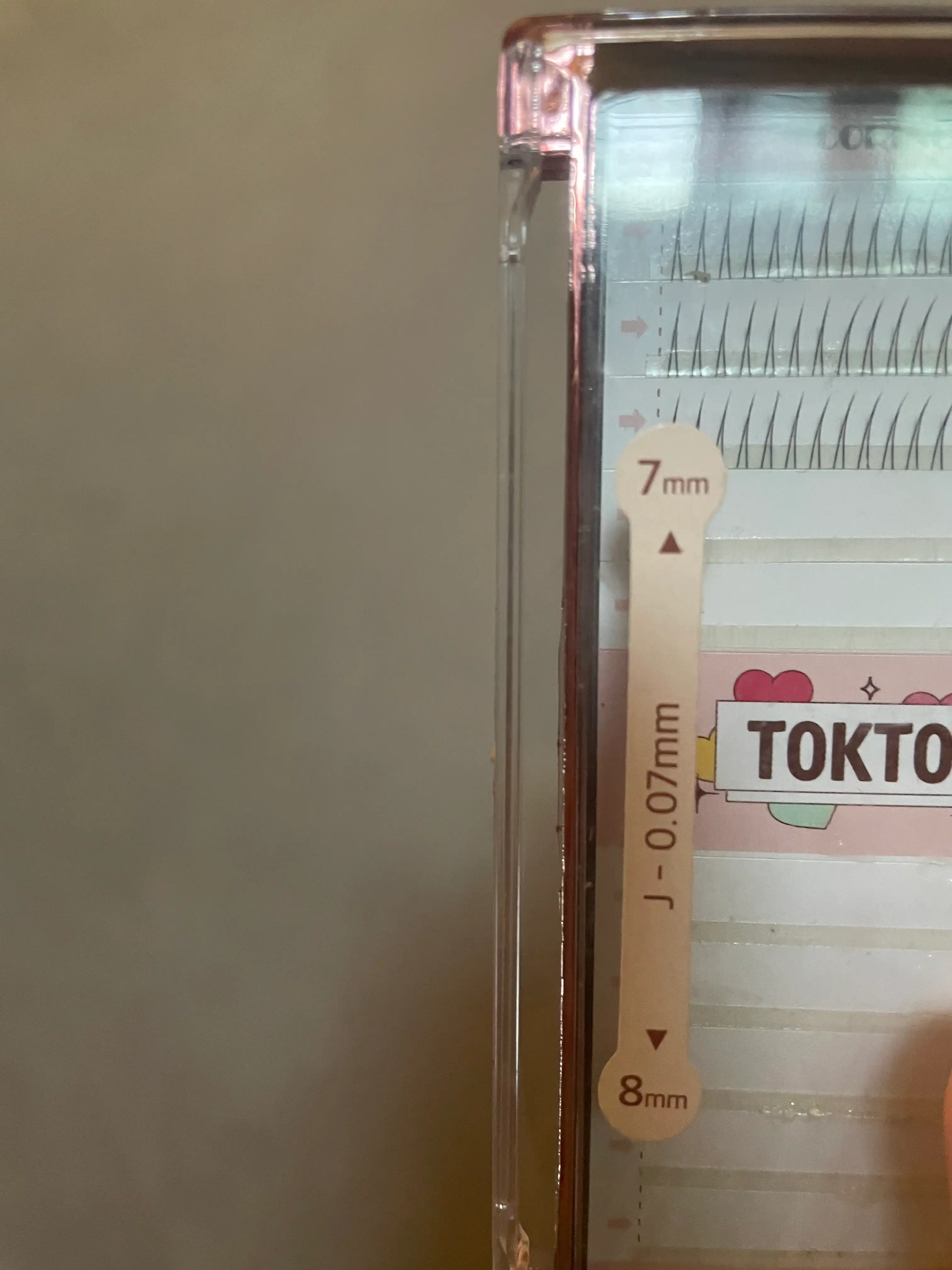 언니의파우치 리뷰 이미지 2 - [톡톡하라 언더 속눈썹]