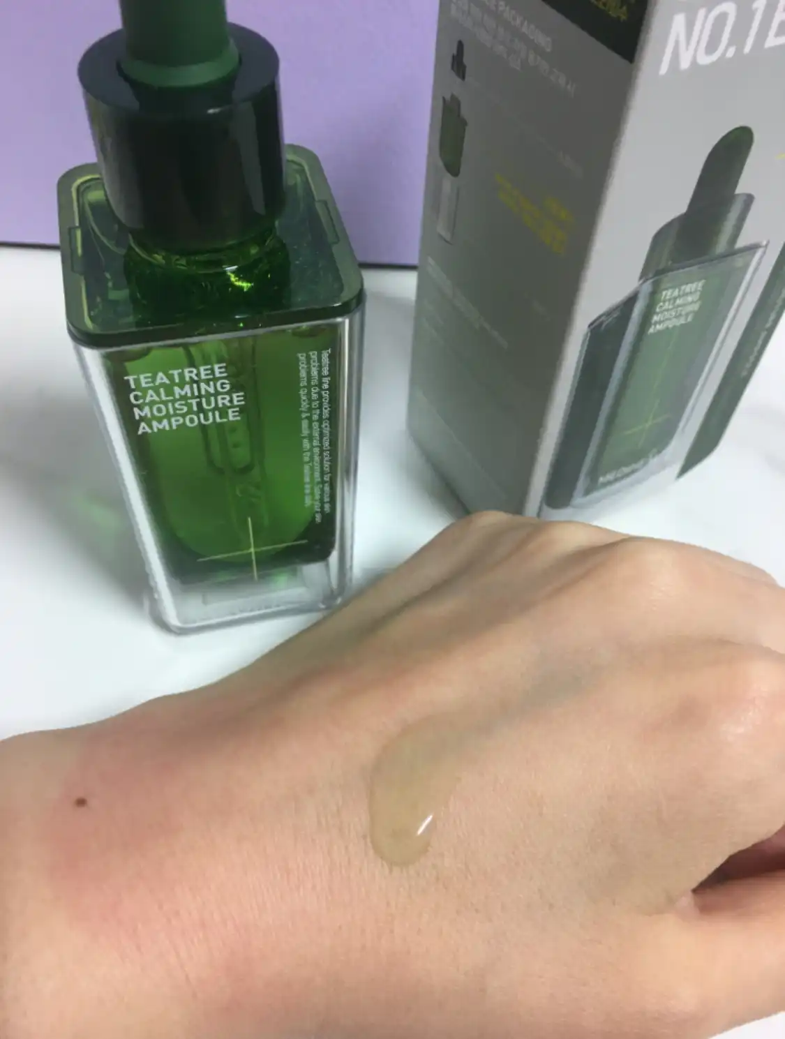 언니의파우치 리뷰 이미지 - [티트리 진정 수분 앰플]