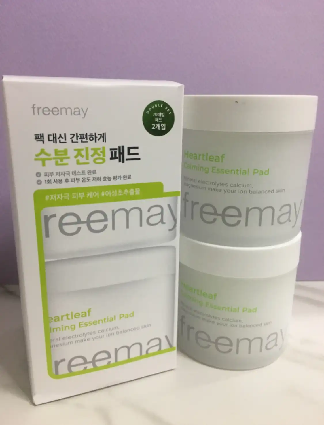 언니의파우치 리뷰 이미지 - [하트리프 카밍 에센셜 패드]