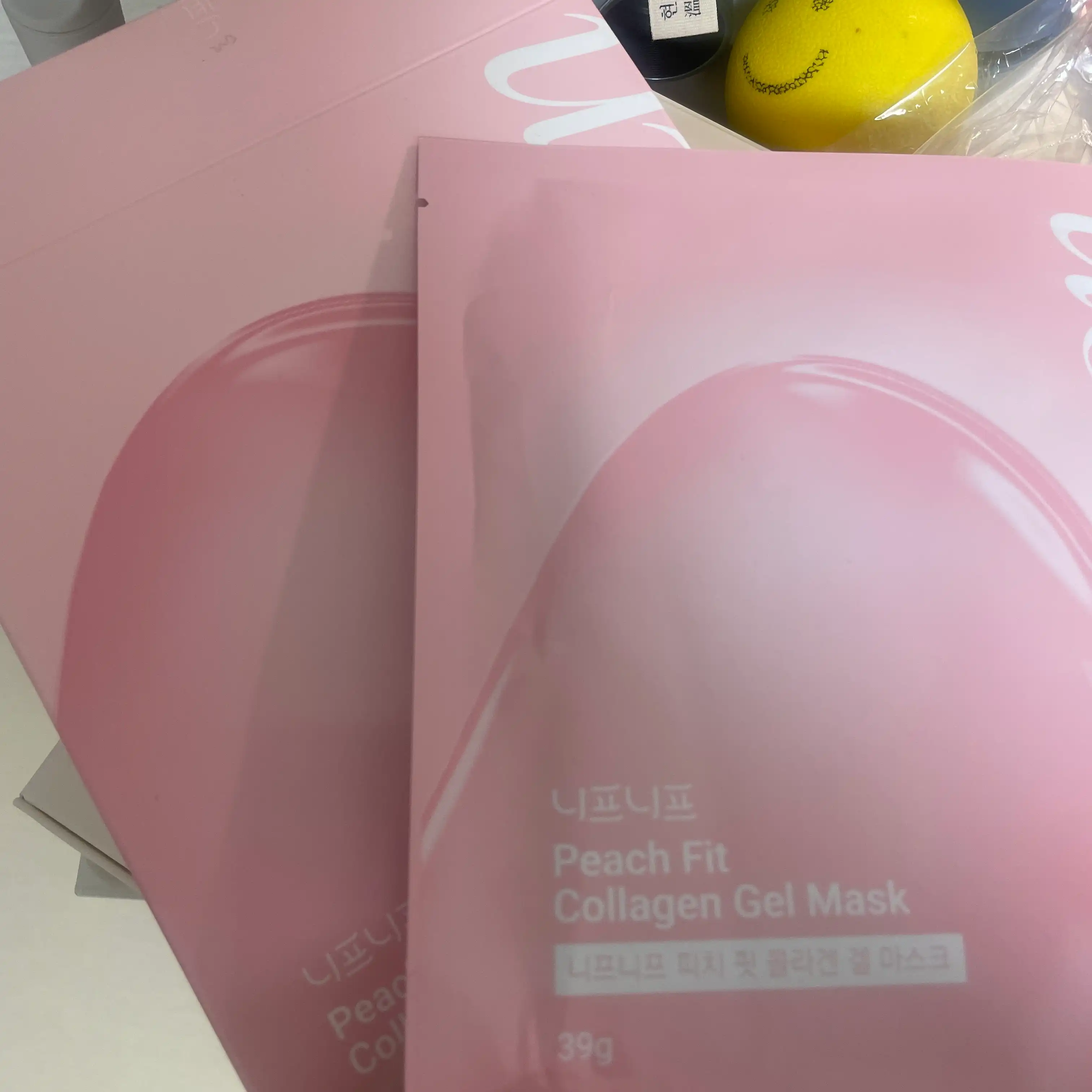 언니의파우치 리뷰 이미지 - [피치 핏 콜라겐 겔 마스크]