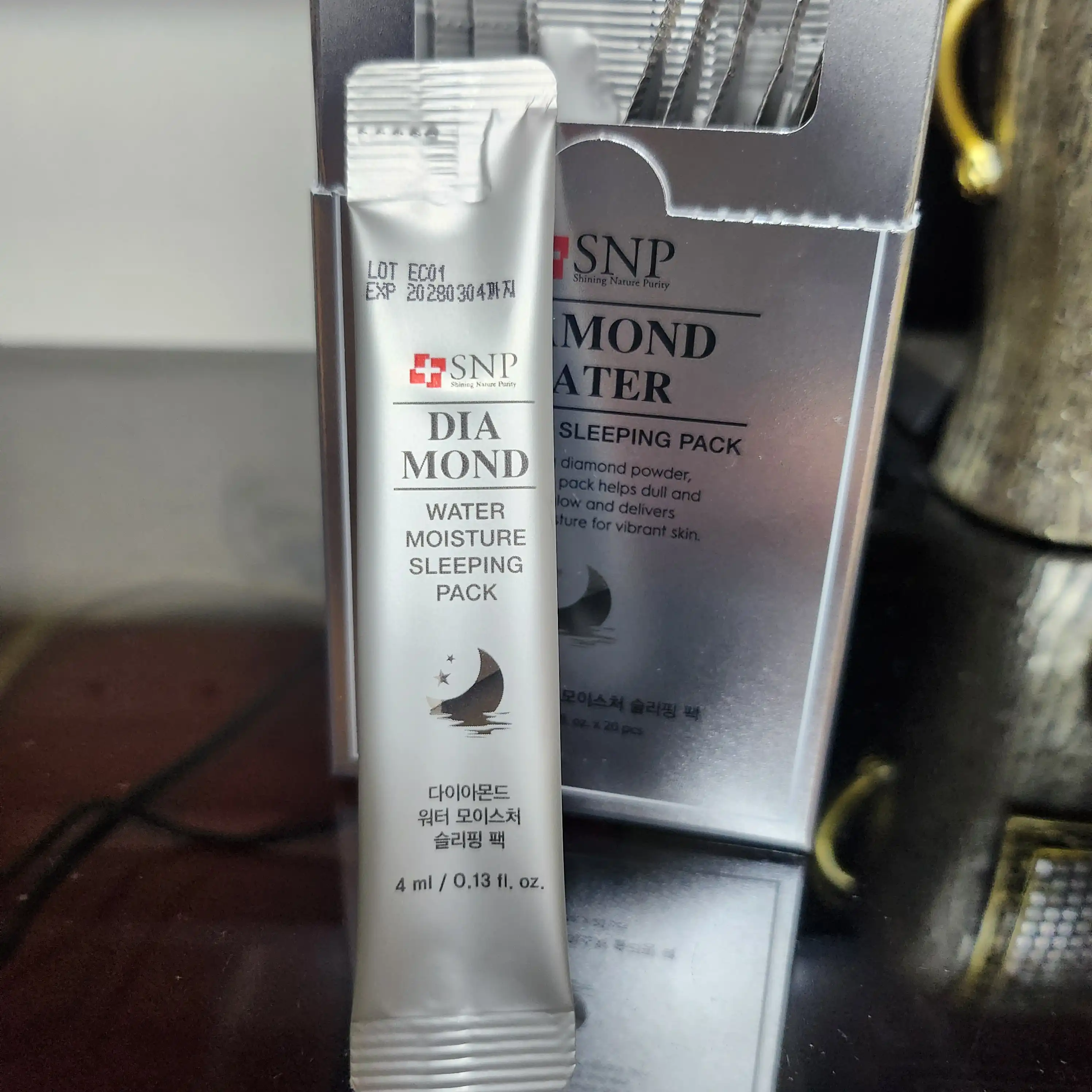 언니의파우치 리뷰 이미지 - [다이아몬드 워터 슬리핑 팩]