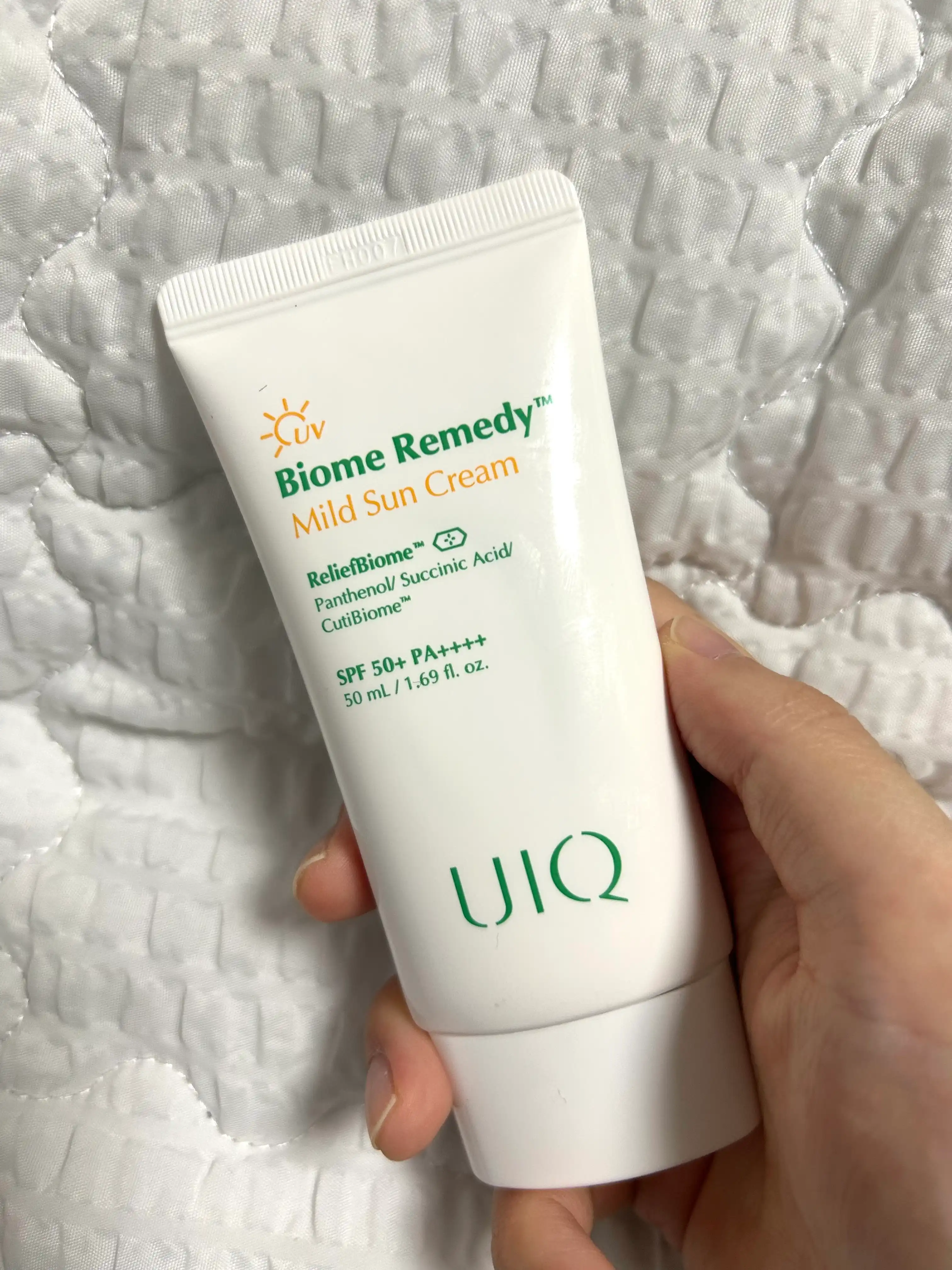 언니의파우치 리뷰 이미지 - [바이옴 레미디 마일드 선크림]
