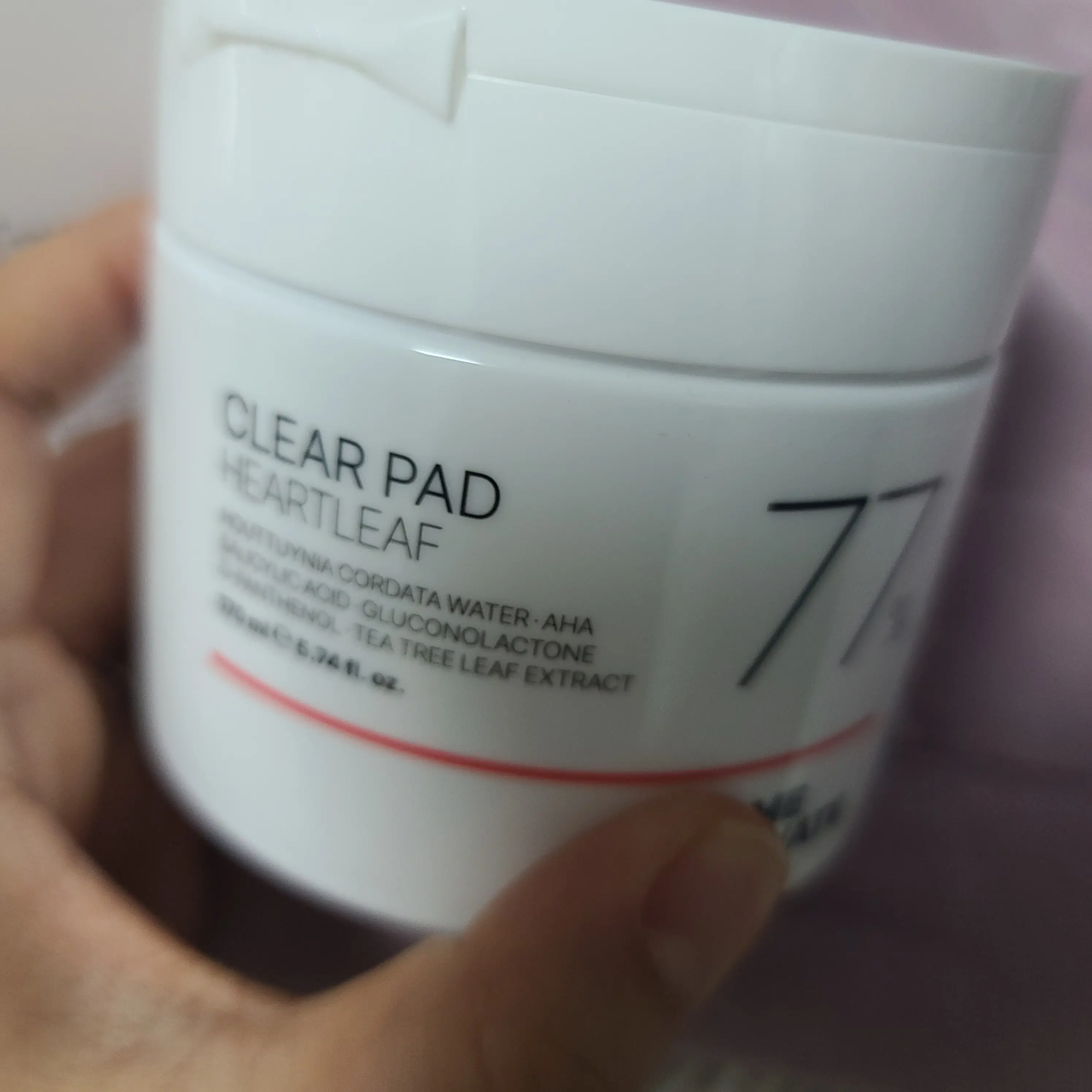 선택된 언니의파우치 리뷰 이미지 - [어성초 토너 패드]