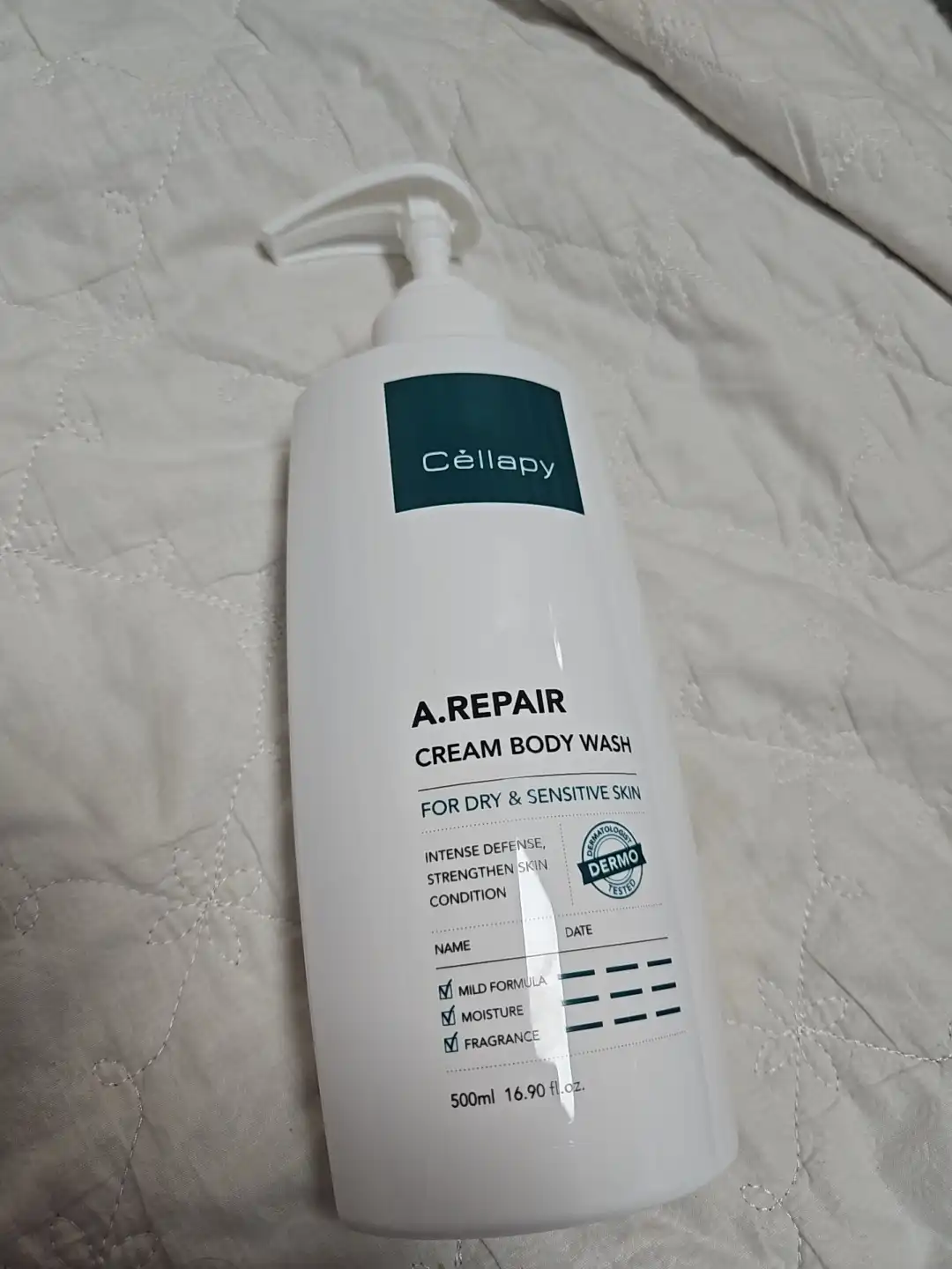 언니의파우치 리뷰 이미지 2 - [에이리페어 크림 바디 워시]