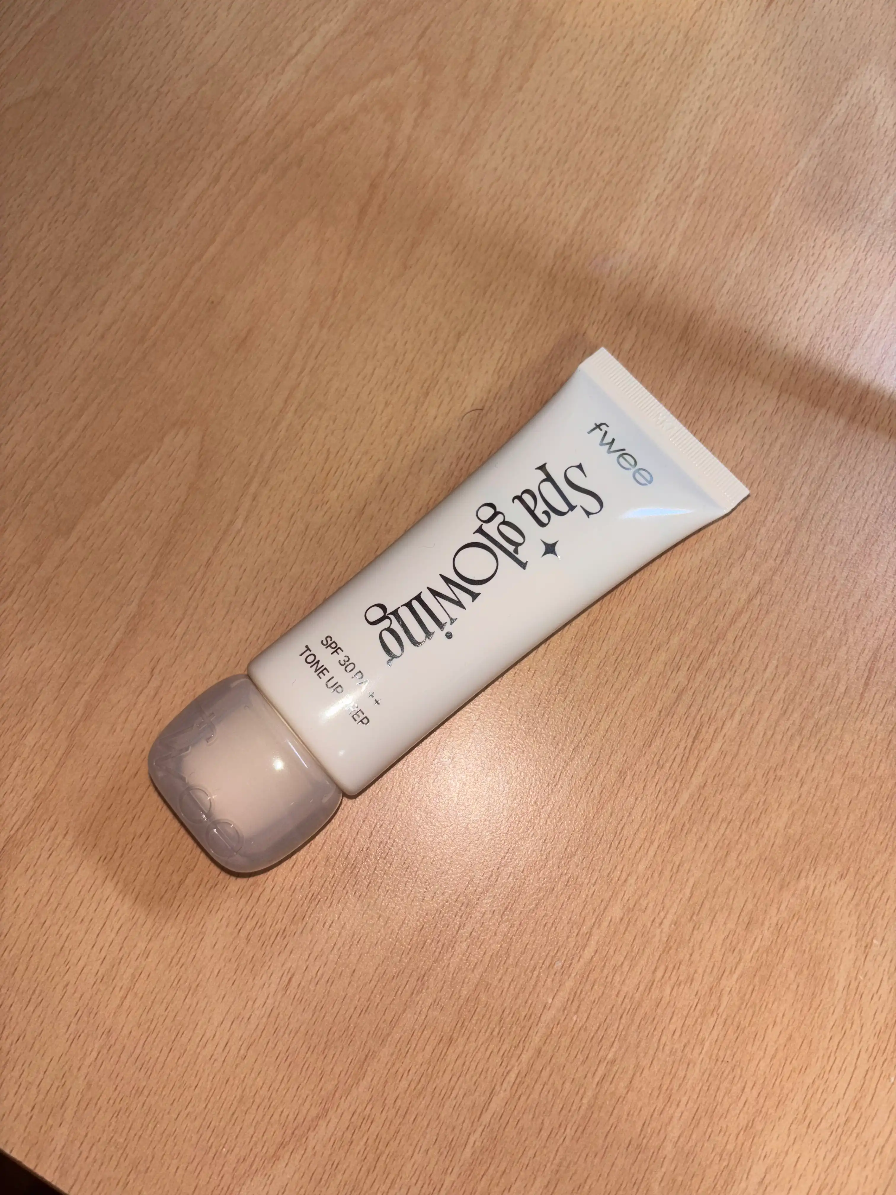 선택된 언니의파우치 리뷰 이미지 - [스파 글로잉 UV 톤업 베이스]