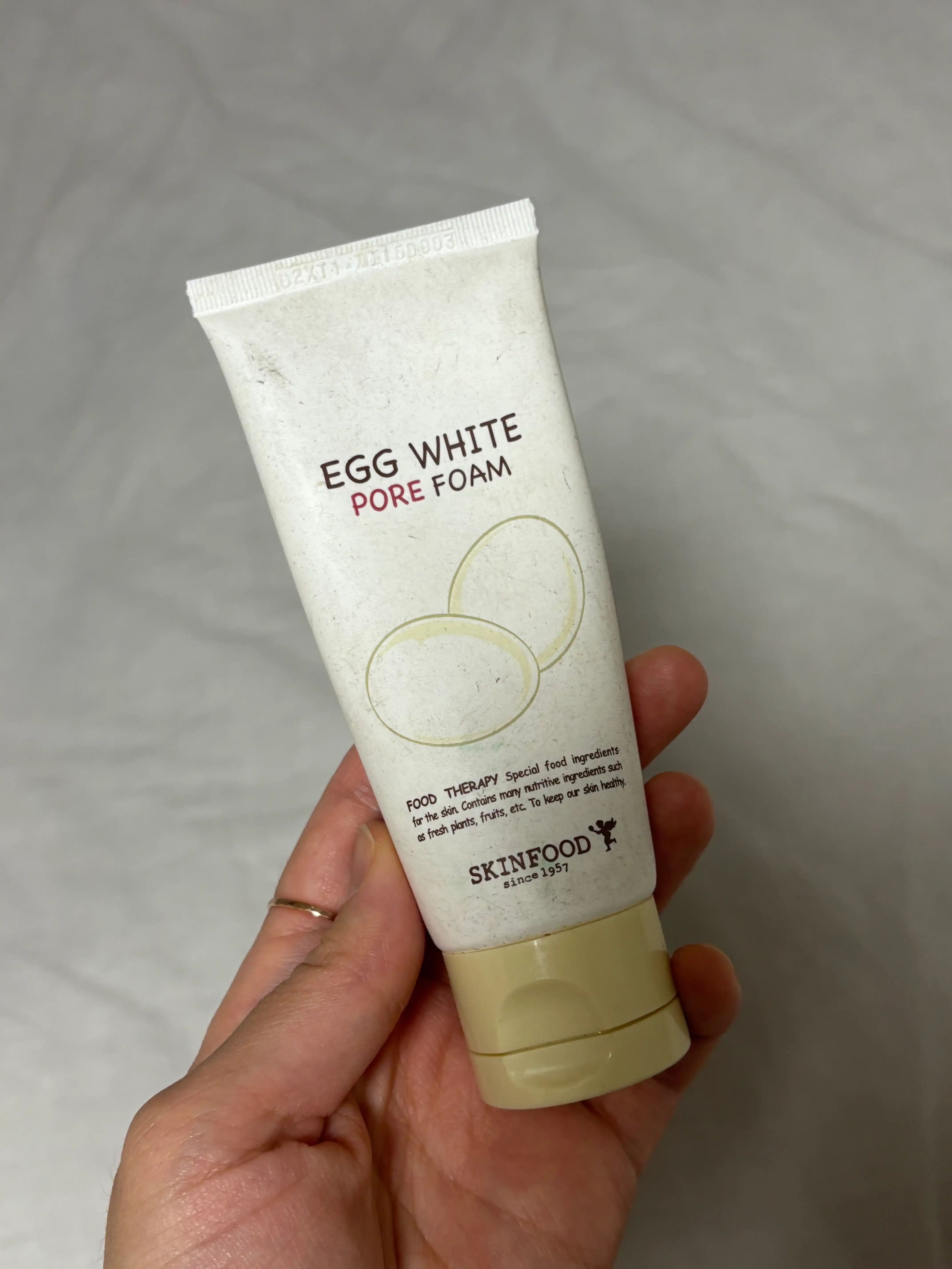 언니의파우치 리뷰 이미지 - [에그 화이트 퍼펙트 포어 클렌징 폼]