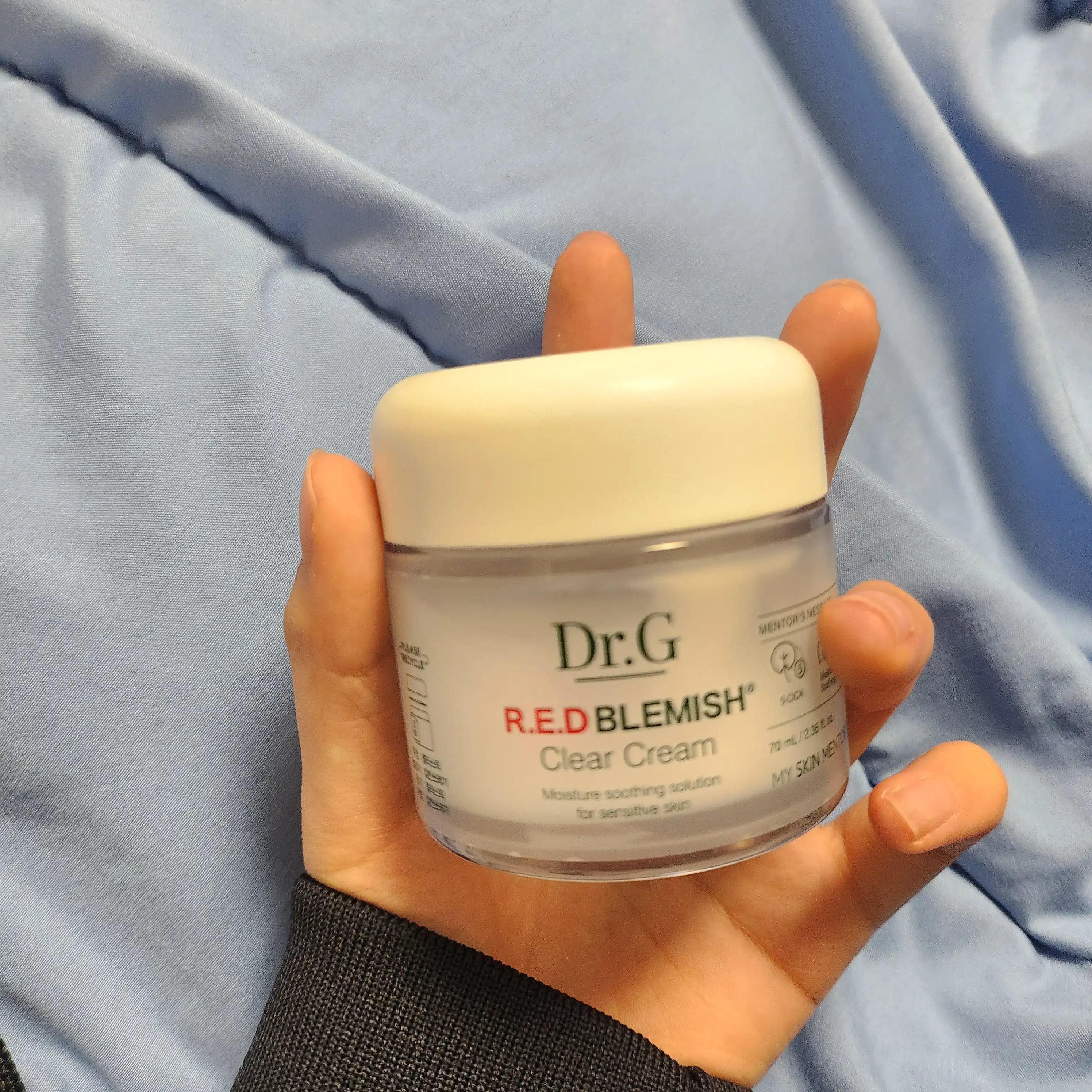 언니의파우치 리뷰 이미지 2 - [레드 블레미쉬 클리어 크림]