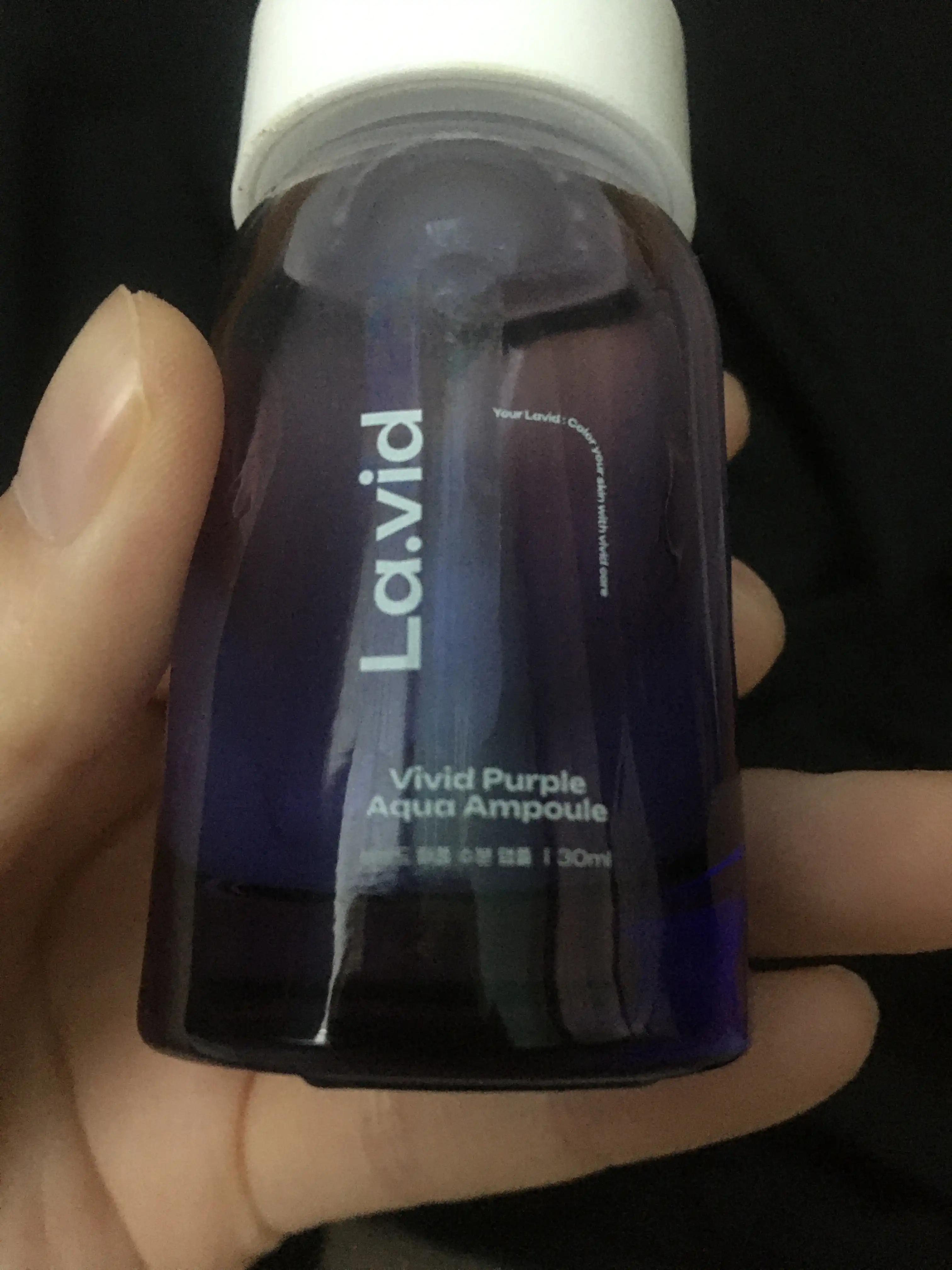 언니의파우치 리뷰 이미지 - [비비드 퍼플 수분 앰플]