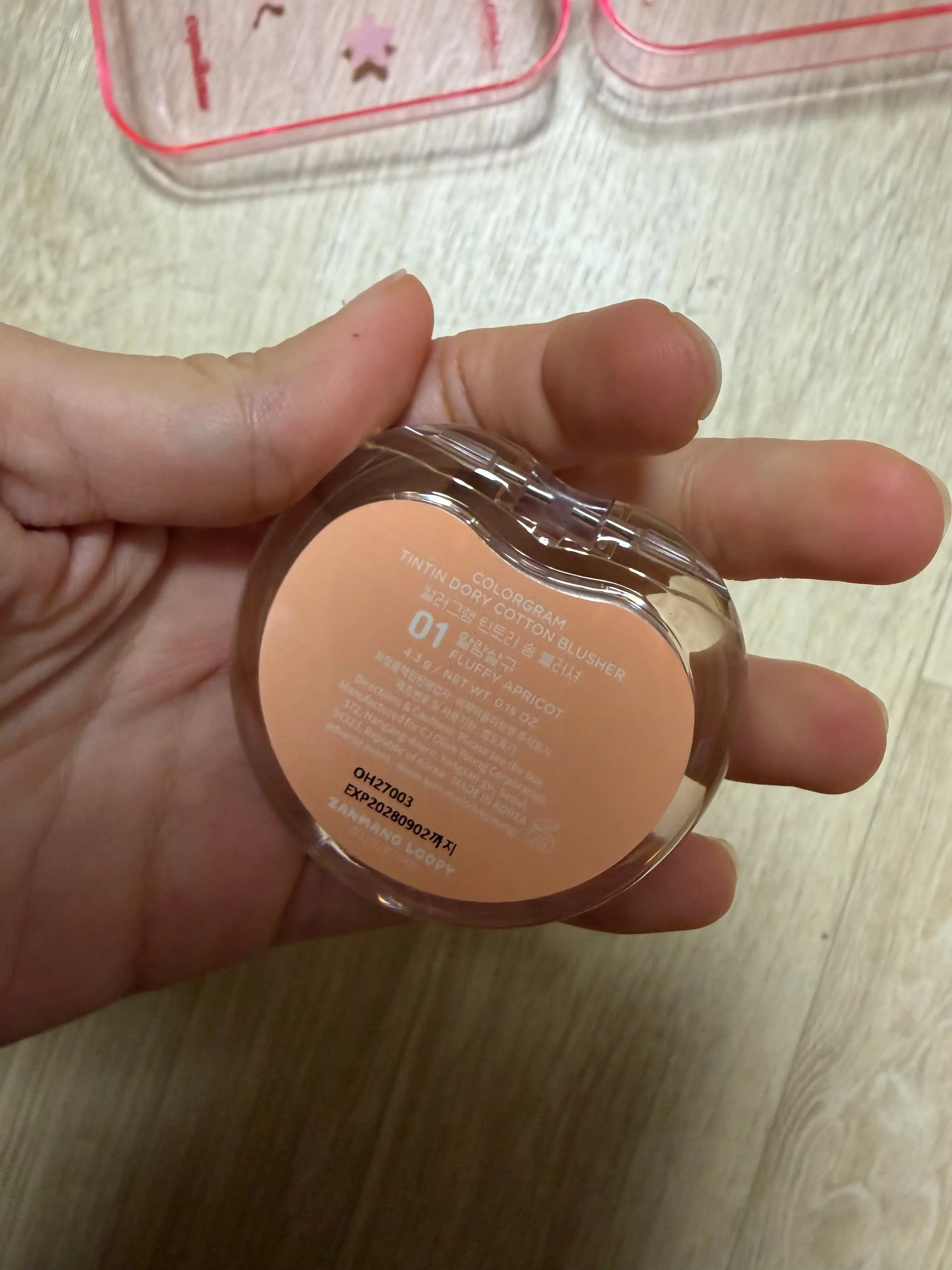 언니의파우치 리뷰 이미지 2 - [(컨트리 오렌지 컬렉션) 틴토리 솜 블러셔]