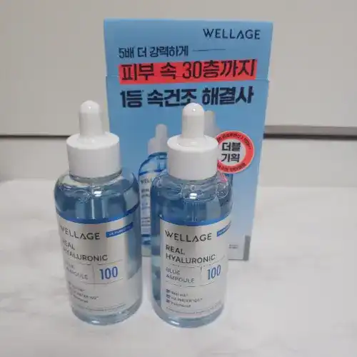 언니의파우치 리뷰 이미지 - [리얼 히알루로닉 블루 100 앰플]