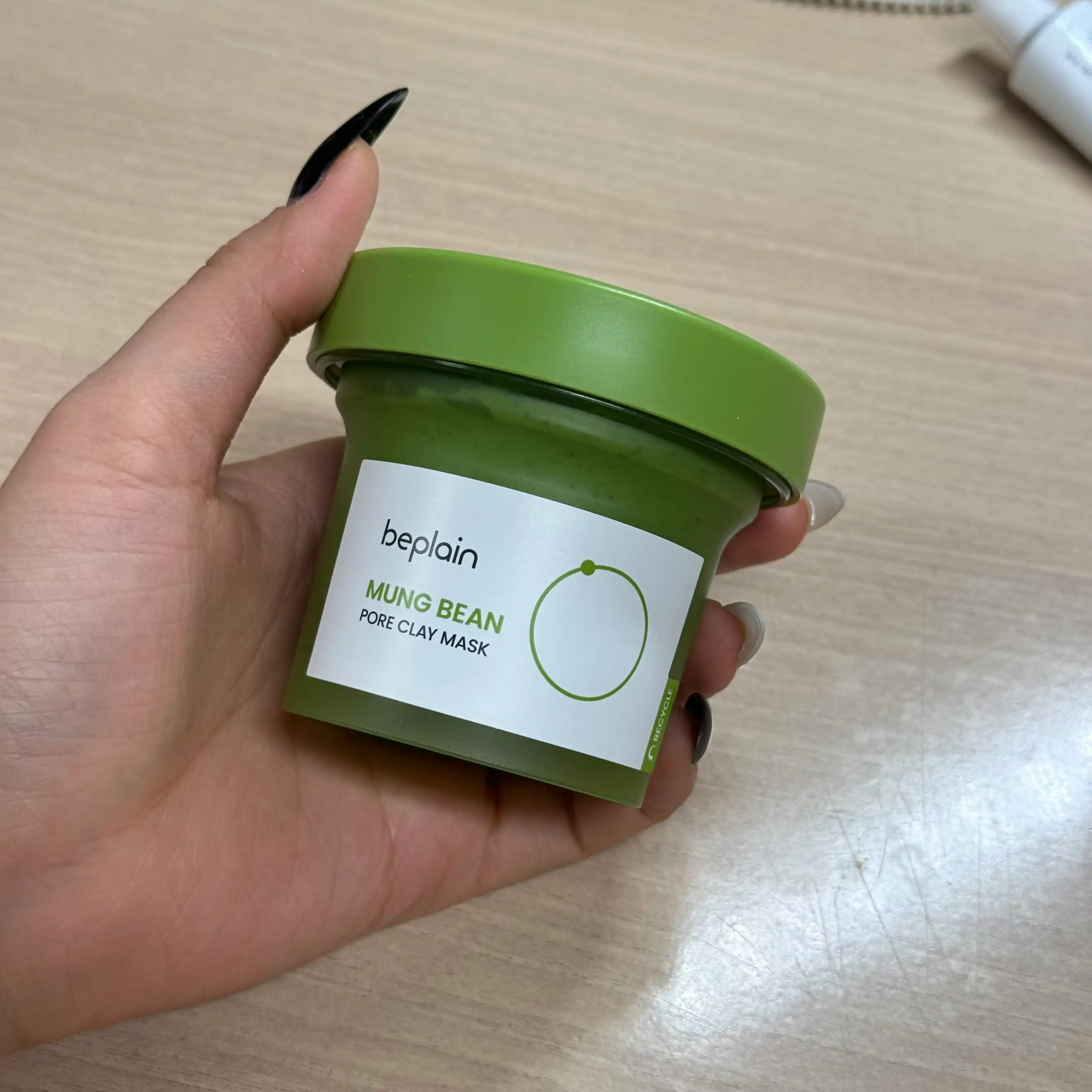언니의파우치 리뷰 이미지 - [녹두 모공 클레이팩]