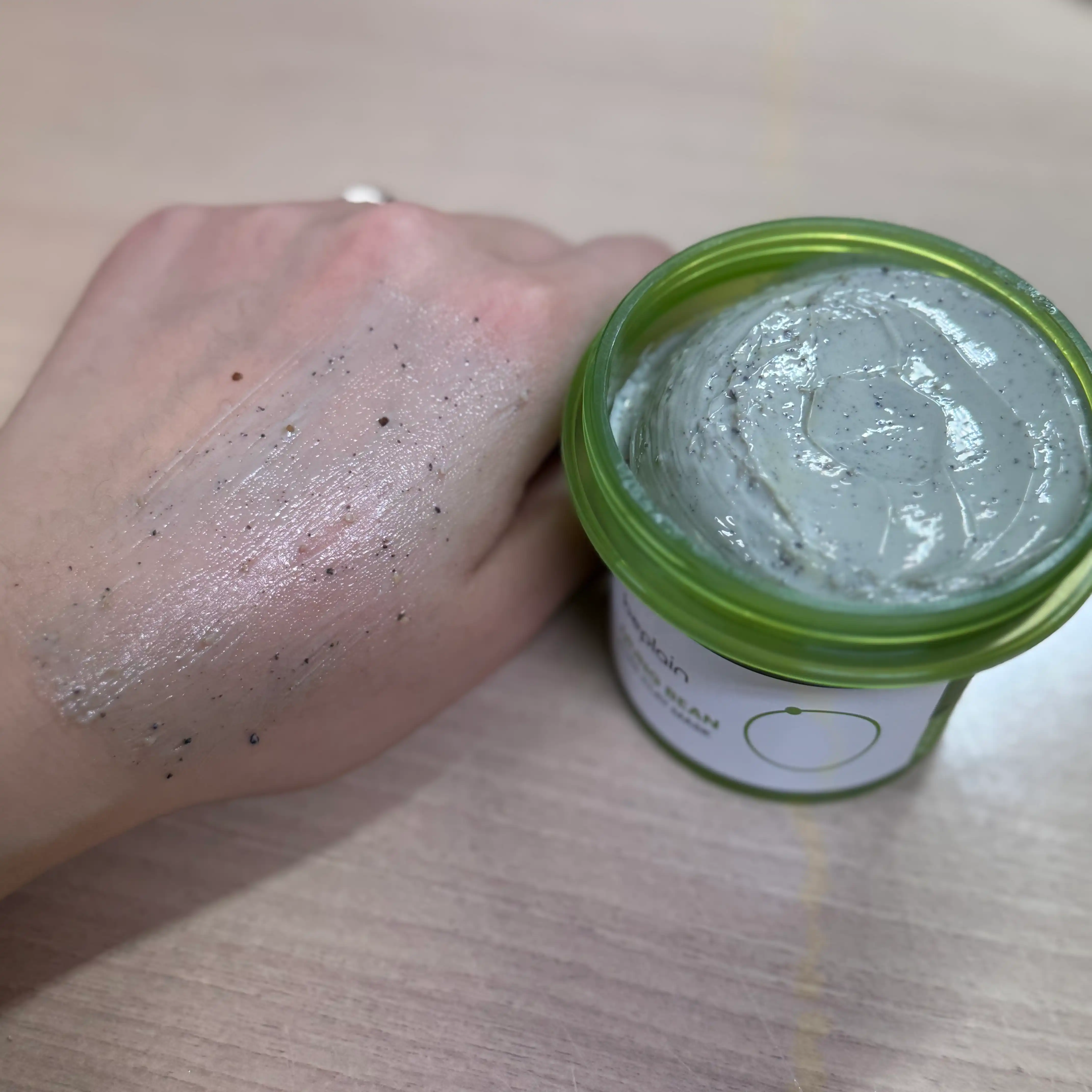 언니의파우치 리뷰 이미지 3 - [녹두 모공 클레이팩]