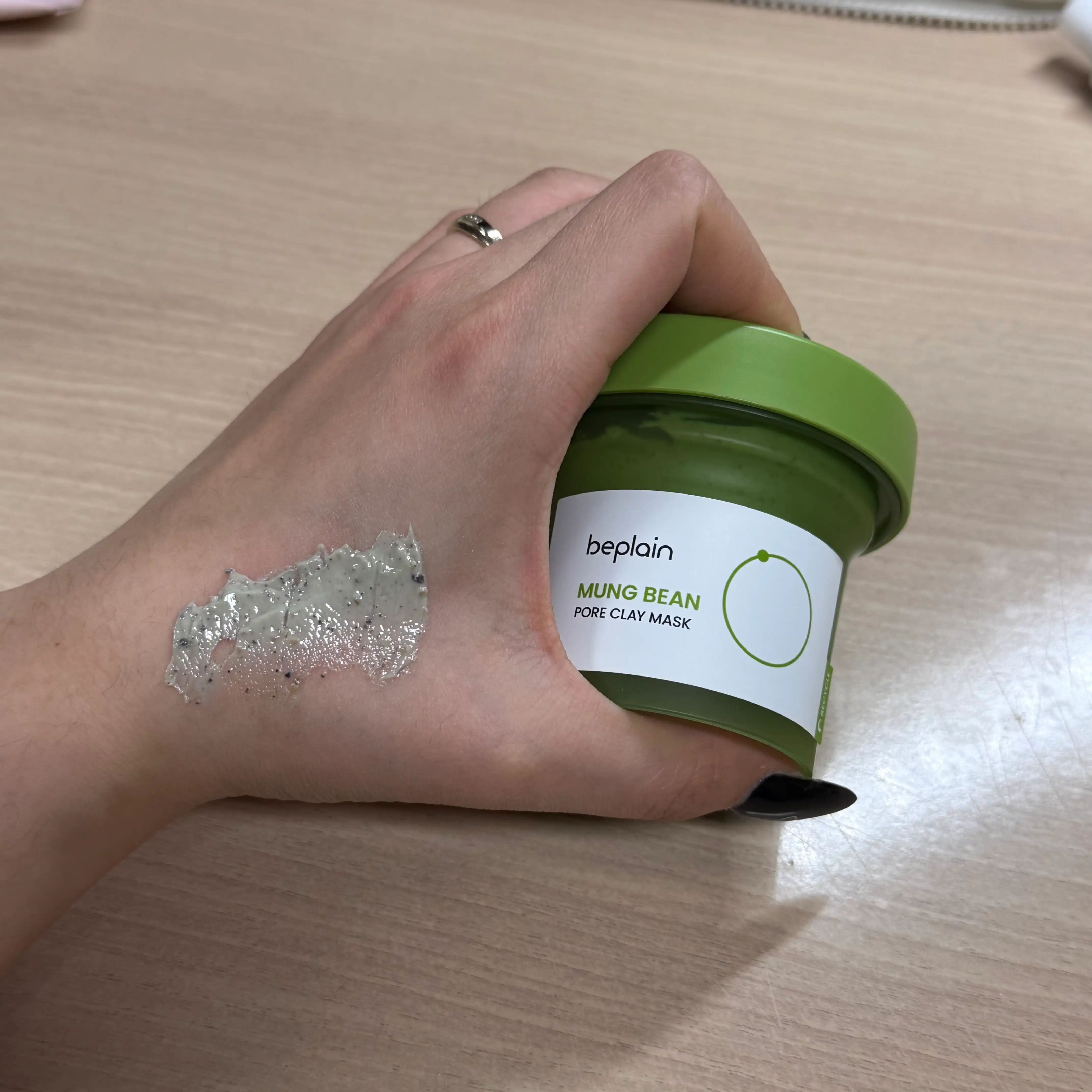 언니의파우치 리뷰 이미지 2 - [녹두 모공 클레이팩]