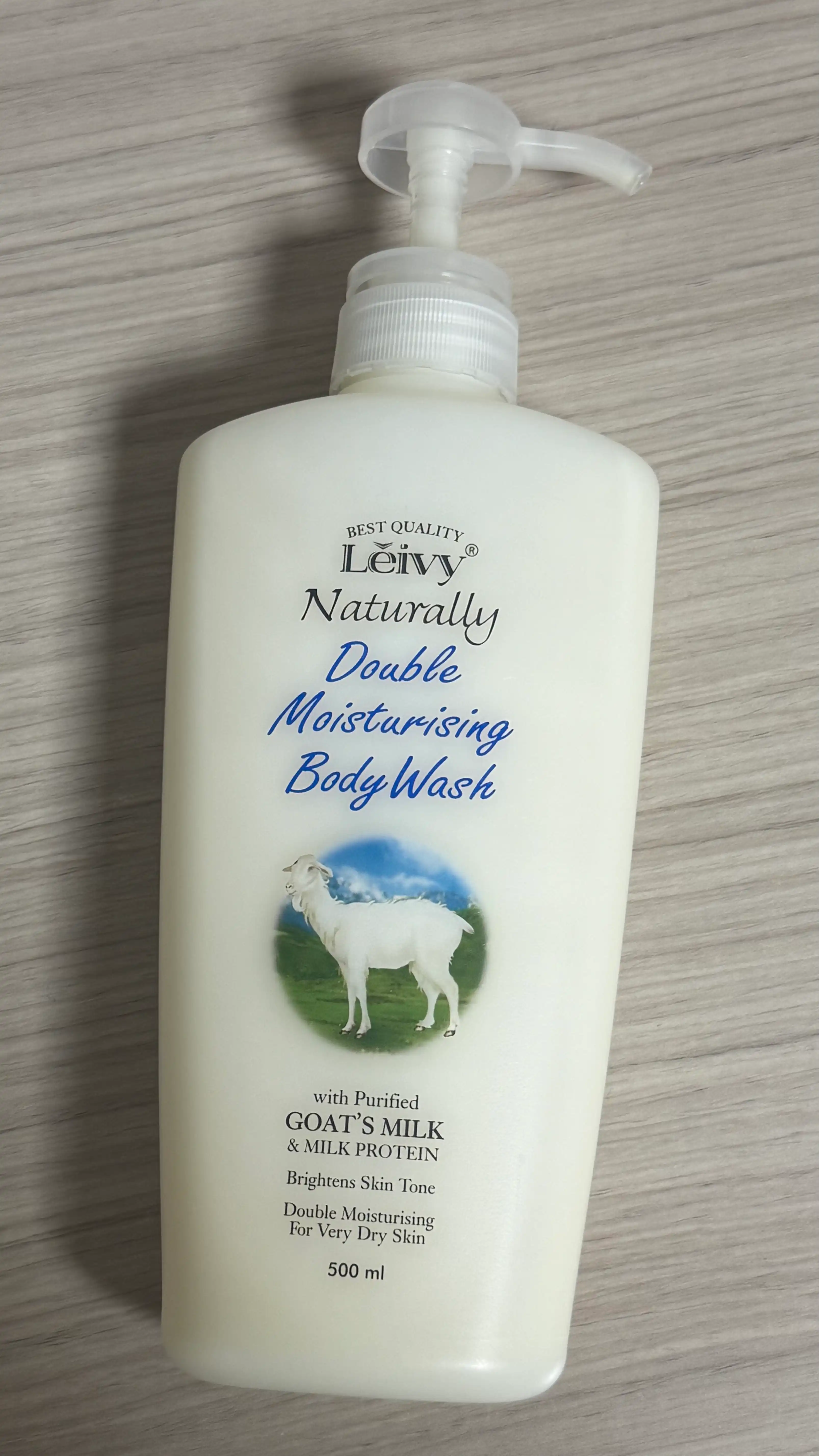 언니의파우치 리뷰 이미지 - [레이비 산양유 바디워시]