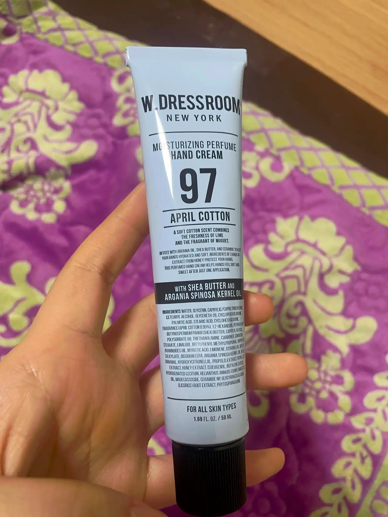 언니의파우치 리뷰 이미지 - [퍼퓸 핸드크림 [97 에이프릴 코튼]]