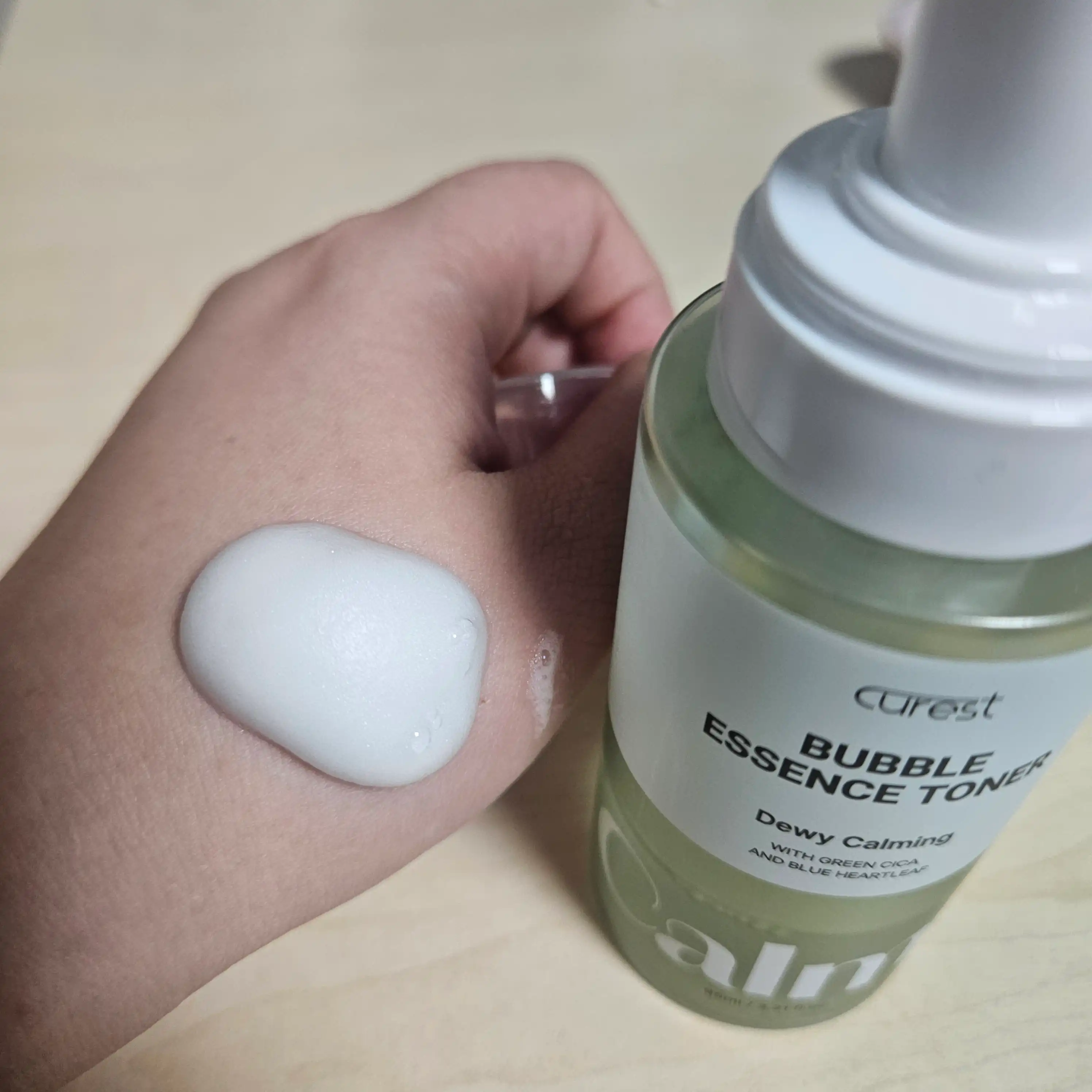 언니의파우치 리뷰 이미지 2 - [수분진정 버블 에센스 토너]