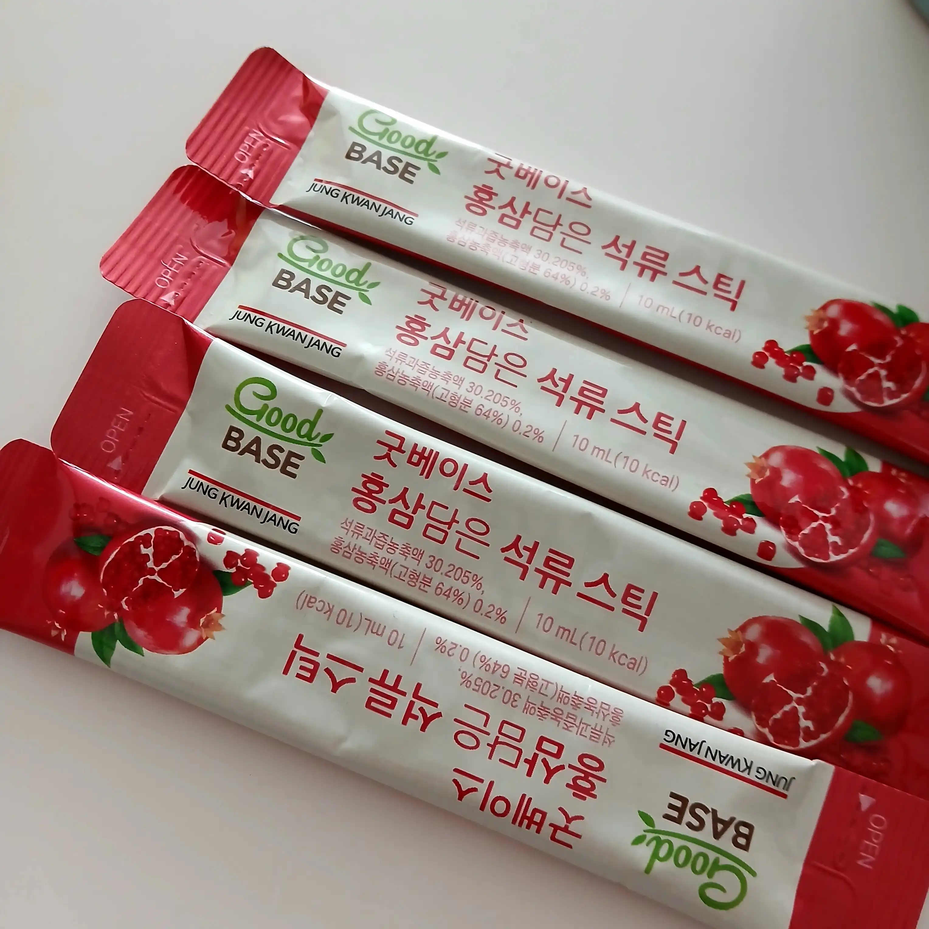 언니의파우치 리뷰 이미지 - [굿베이스 홍삼담은 석류스틱]