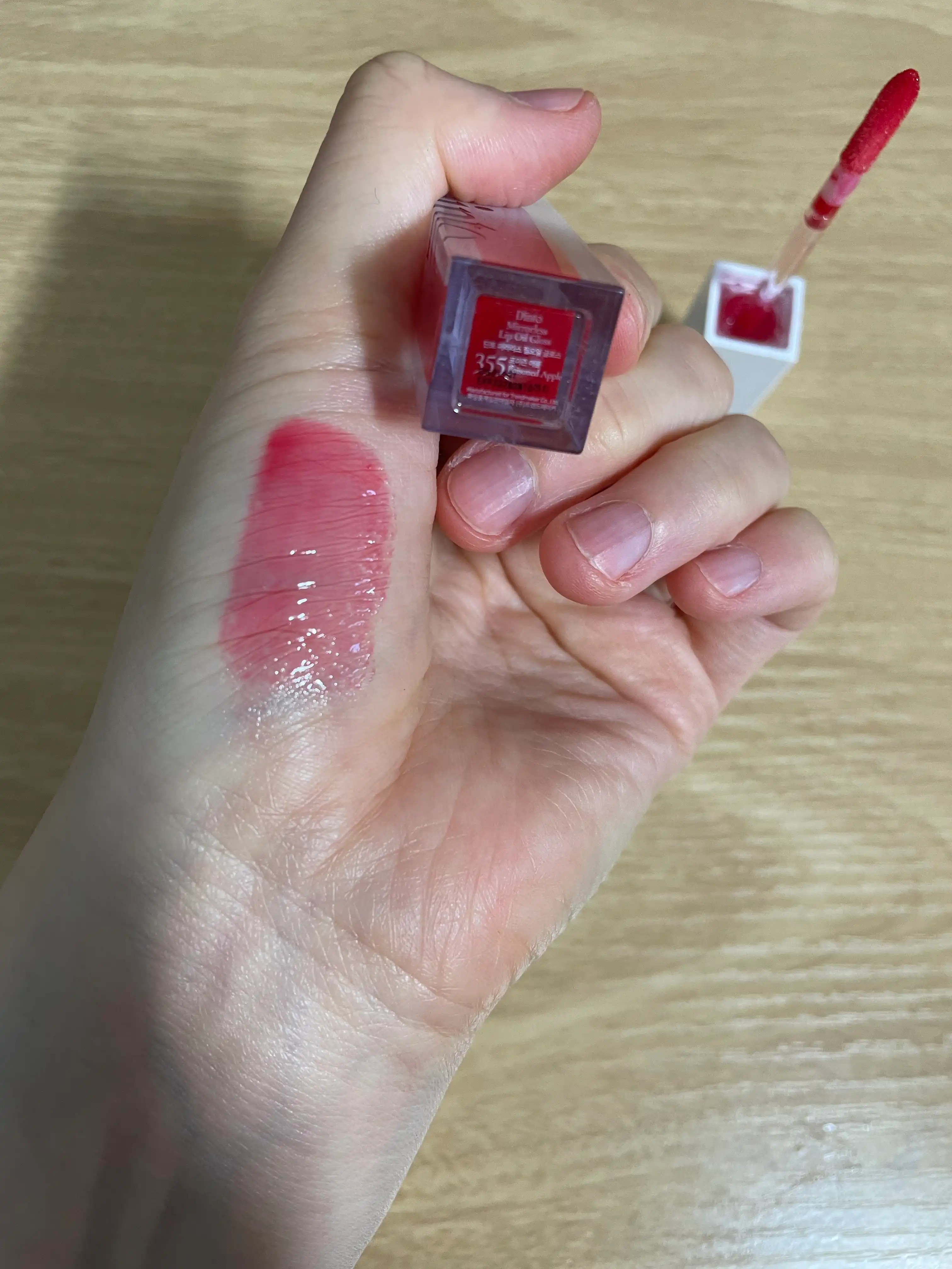 언니의파우치 리뷰 이미지 2 - [미러리스 립오일 글로스]