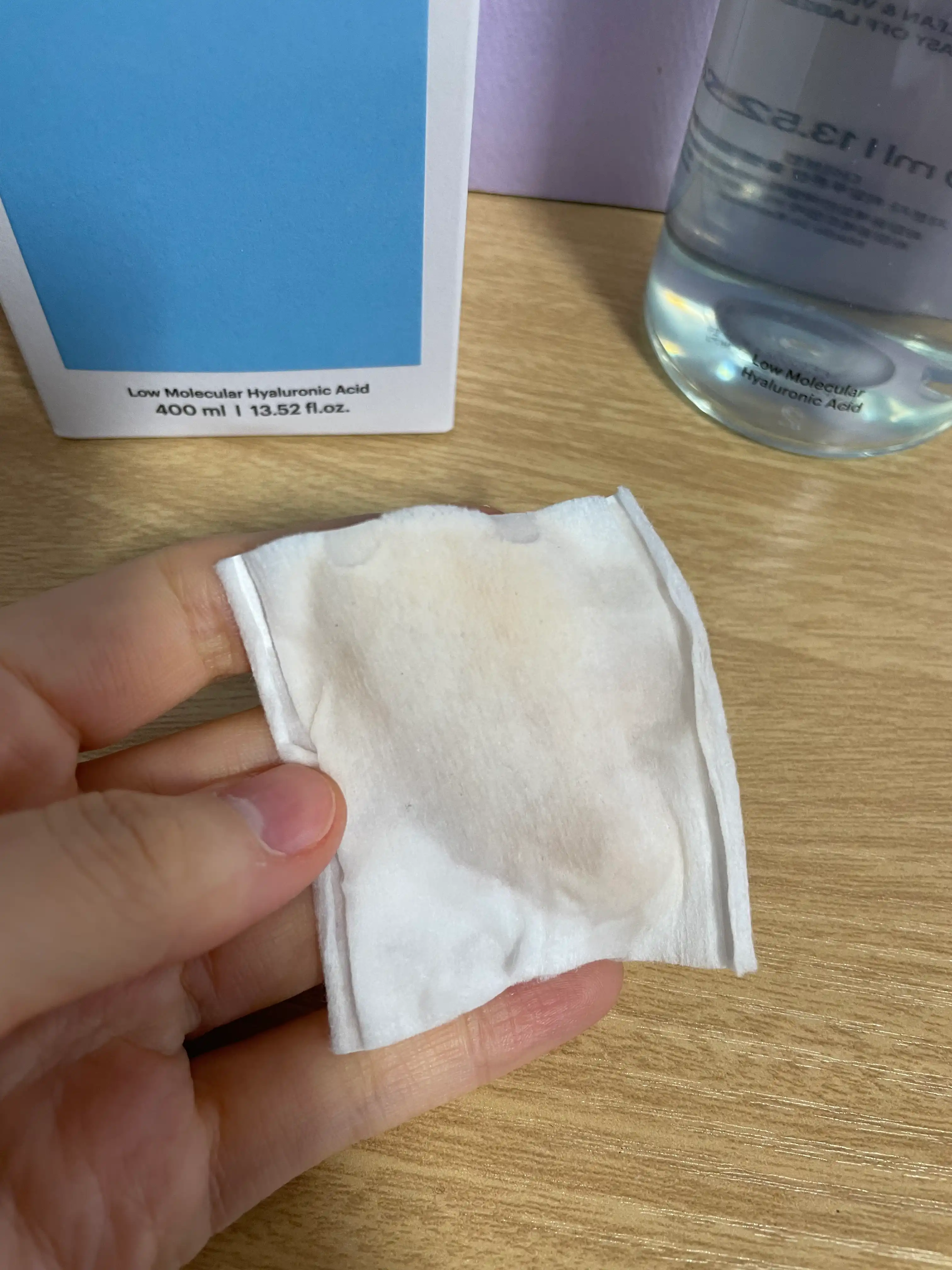 언니의파우치 리뷰 이미지 3 - [다이브인 저분자 히알루론산 클렌징워터 센서티브]