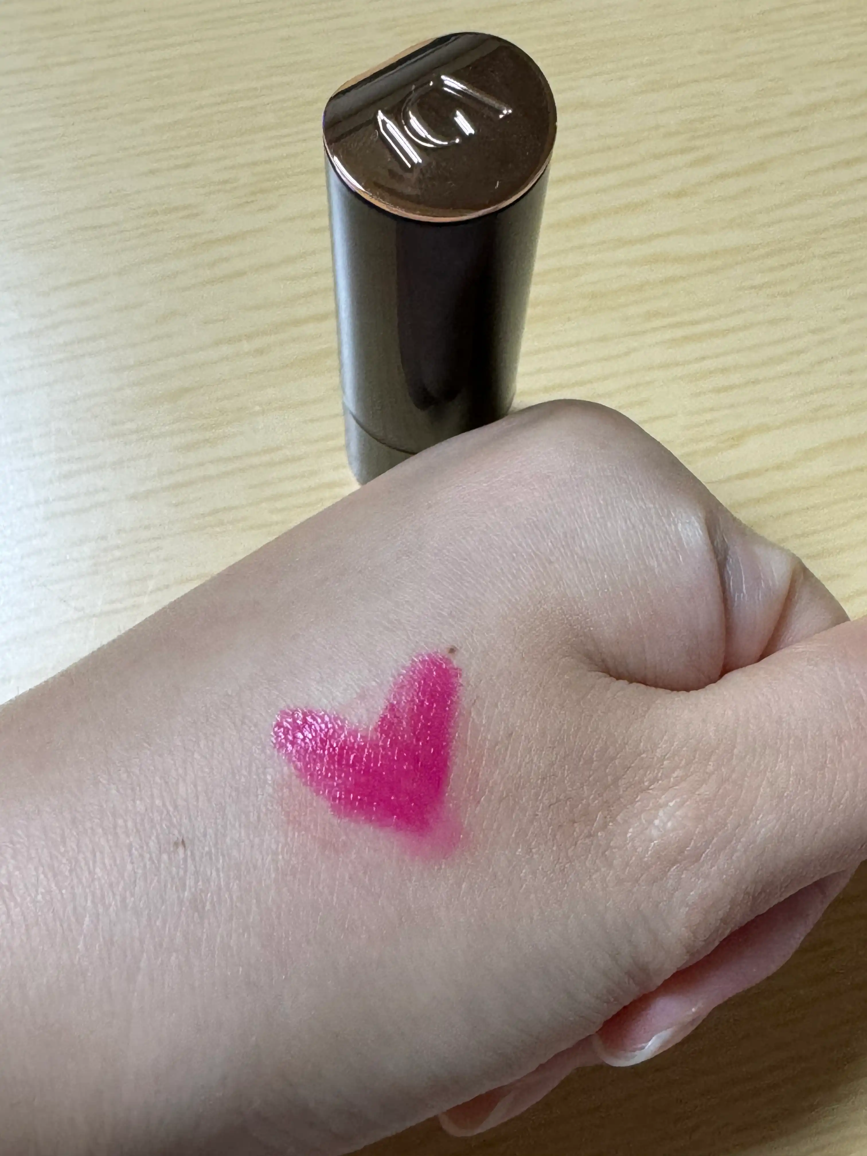 언니의파우치 리뷰 이미지 3 - [브이디아이보브 립컷 루즈 [PK108 셀피핑크]]