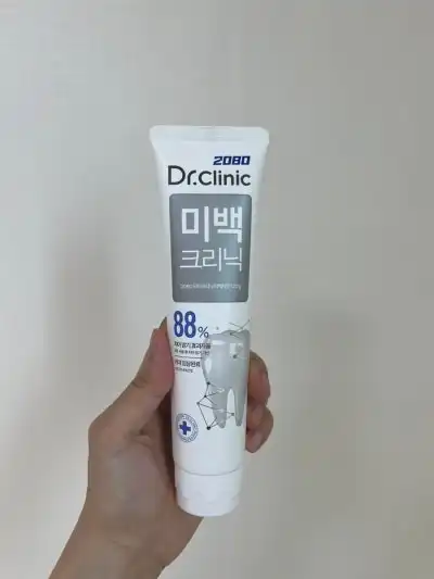 언니의파우치 리뷰 이미지 - [닥터크리닉 미백크리닉 치약]