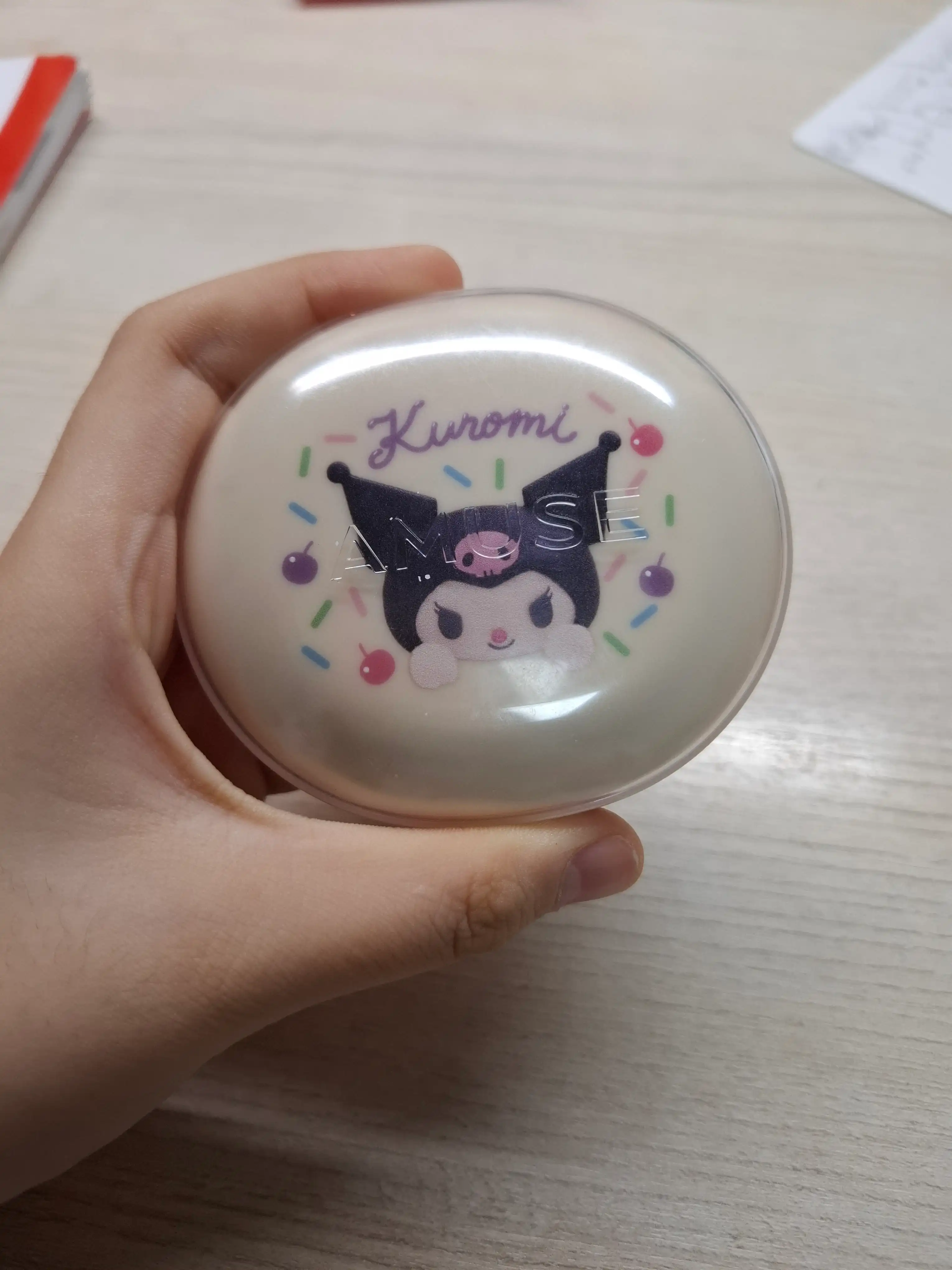 언니의파우치 리뷰 이미지 - [(마이멜로디&쿠로미 에디션) 듀 젤리 마스터 쿠션]