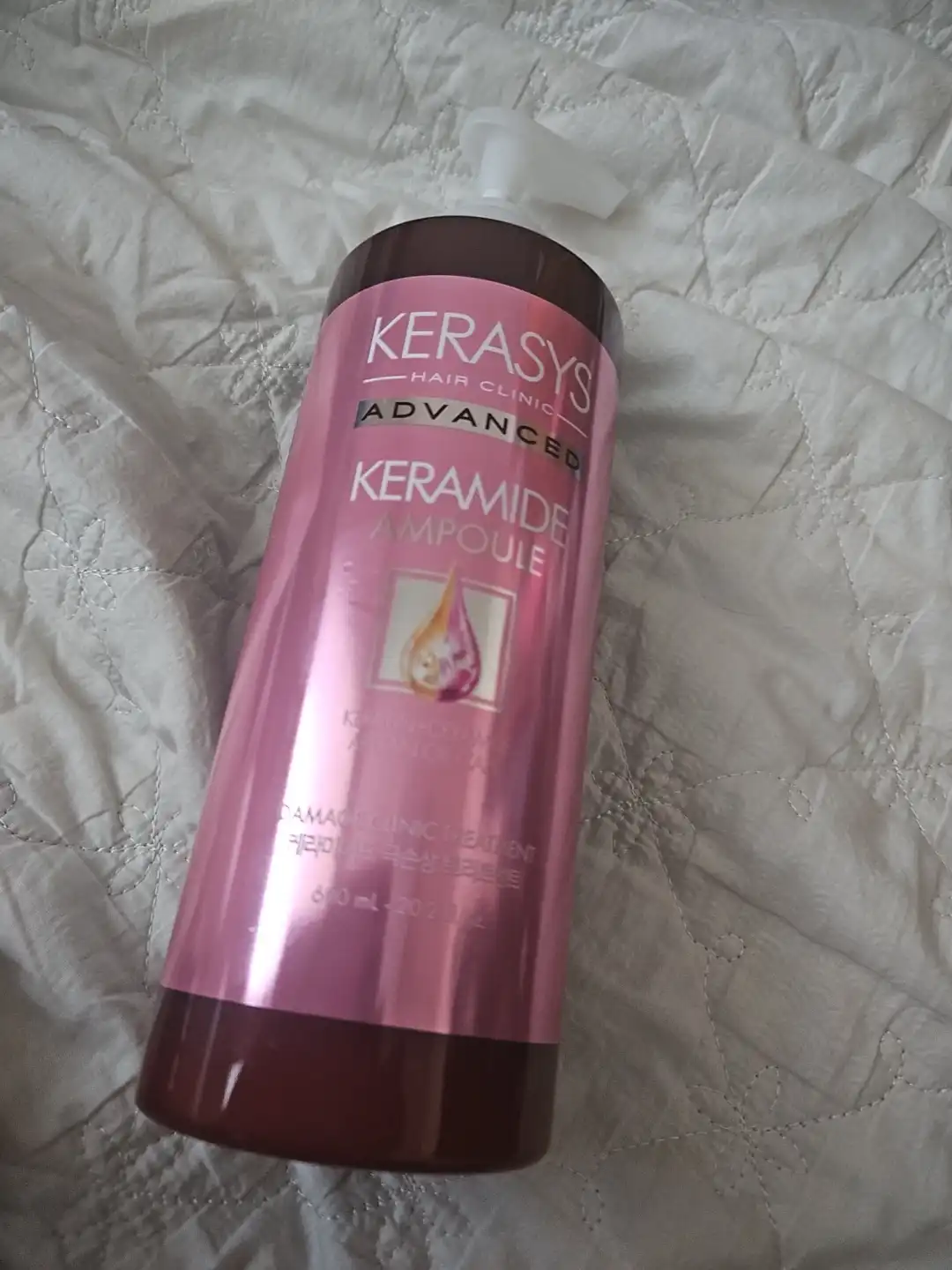 언니의파우치 리뷰 이미지 - [케라마이드 극손상 트리트먼트]