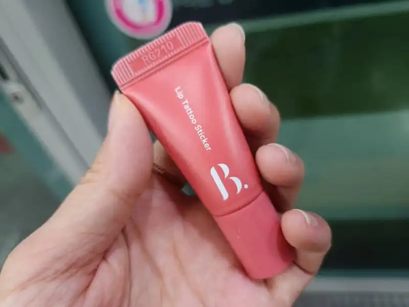 언니의파우치 리뷰 이미지 - [립 타투 스티커]