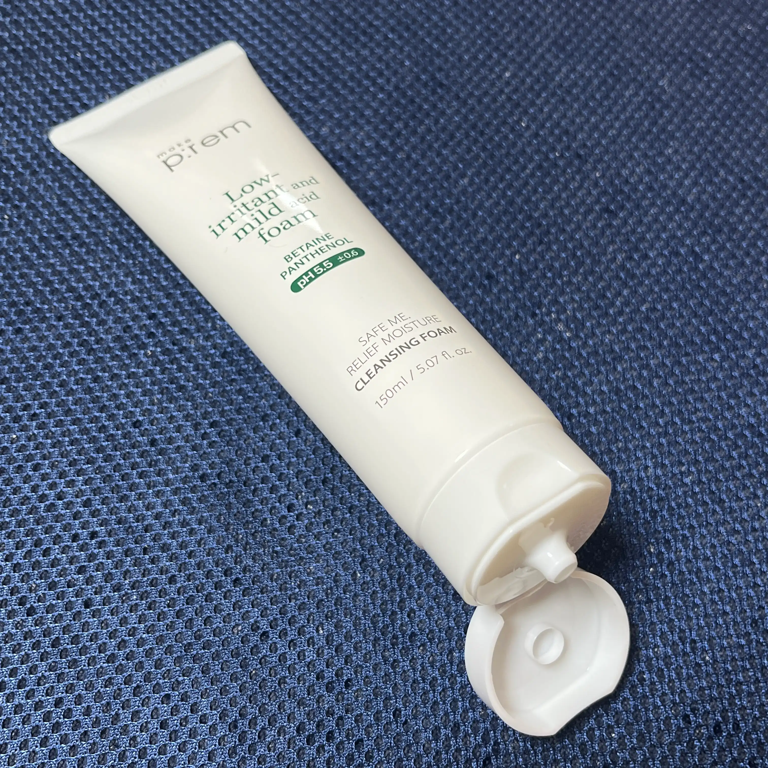 언니의파우치 리뷰 이미지 4 - [세이프 미 릴리프 모이스처 클렌징 폼]