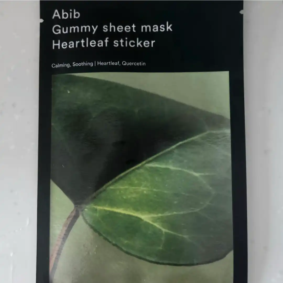 언니의파우치 리뷰 이미지 - [껌딱지 시트 마스크 어성초 스티커]