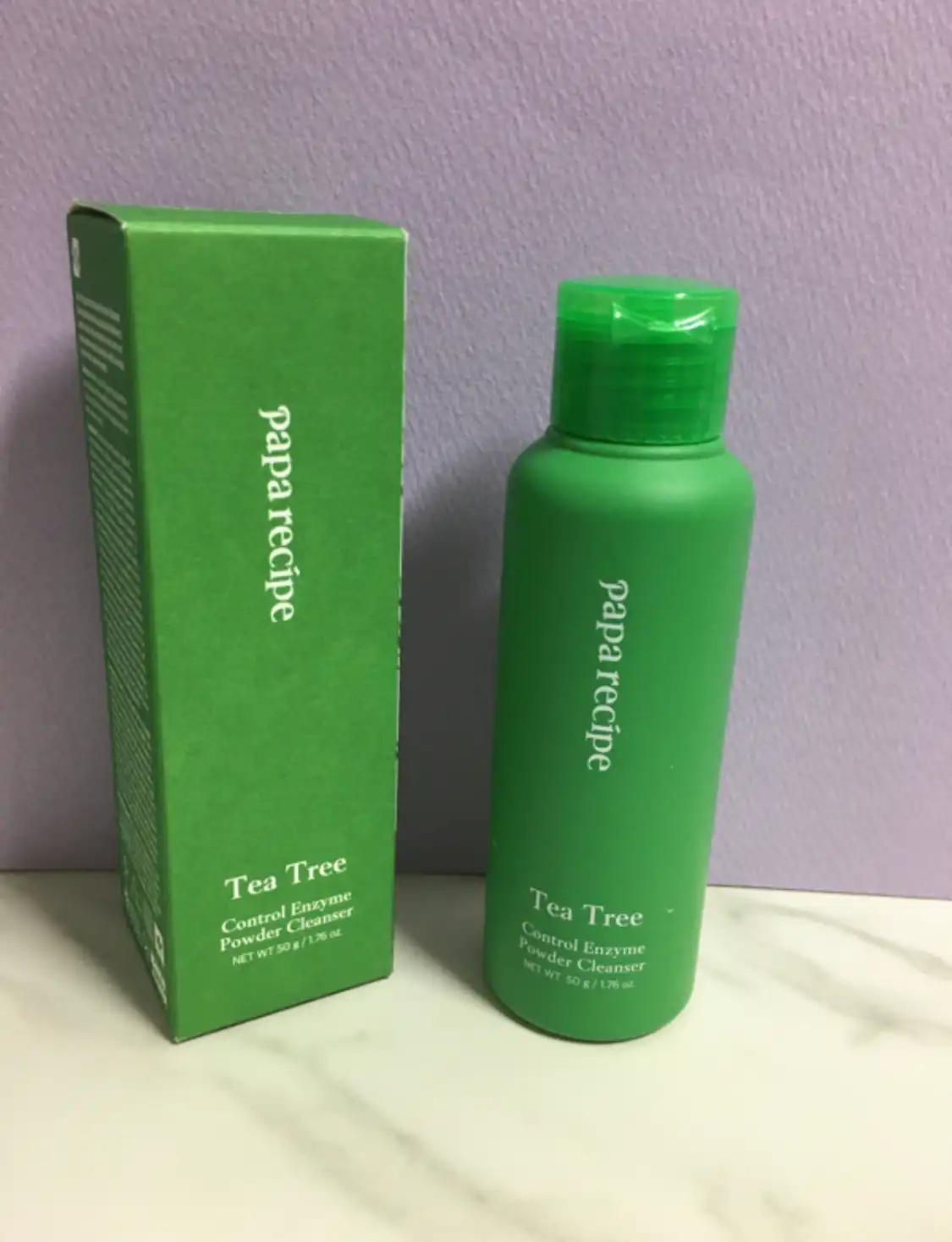 언니의파우치 리뷰 이미지 - [티트리 컨트롤효소 파우더 클렌저]