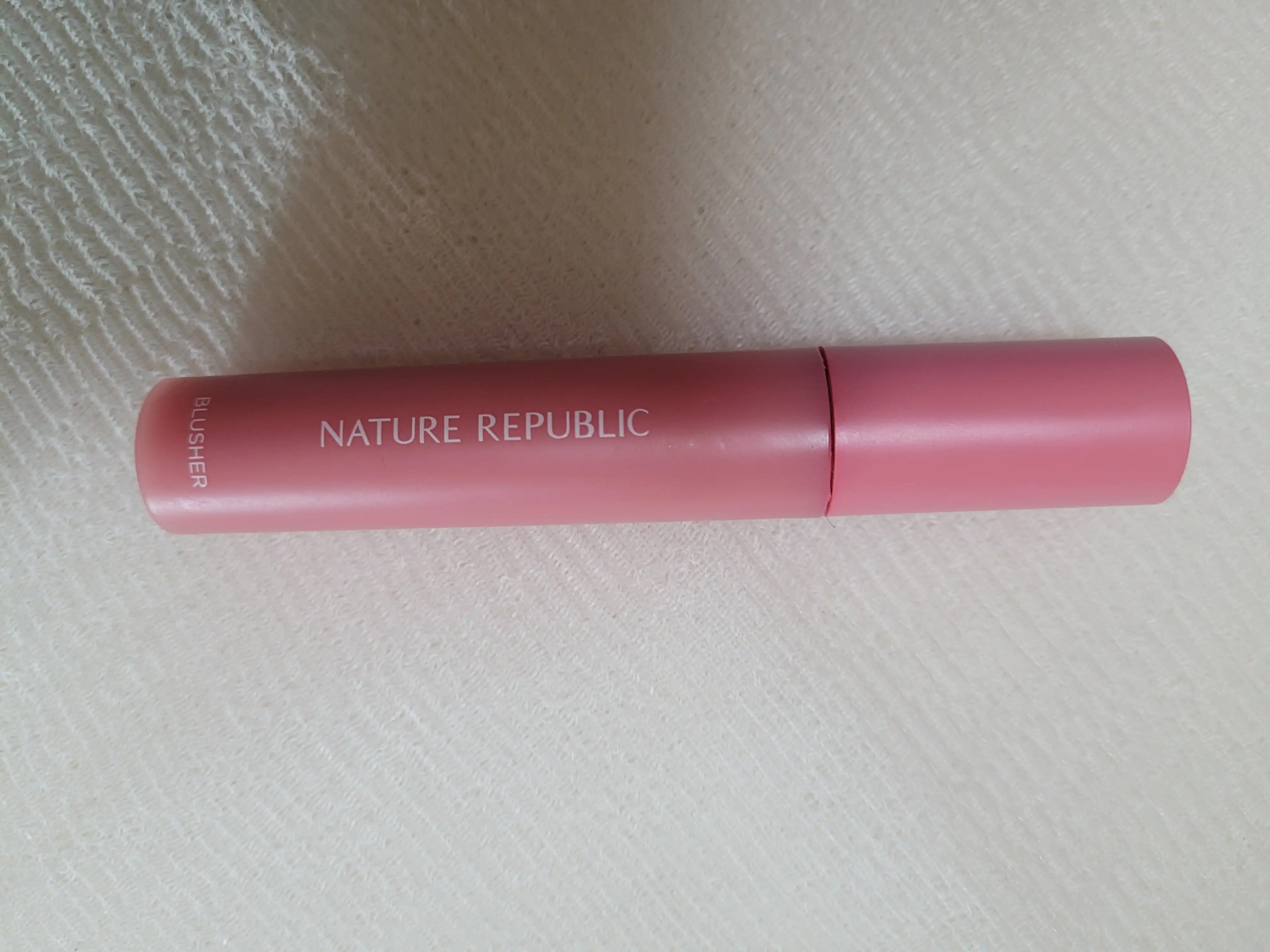 언니의파우치 리뷰 이미지 - [바이플라워 에어리 코튼 블러셔 [03 로지피치]]